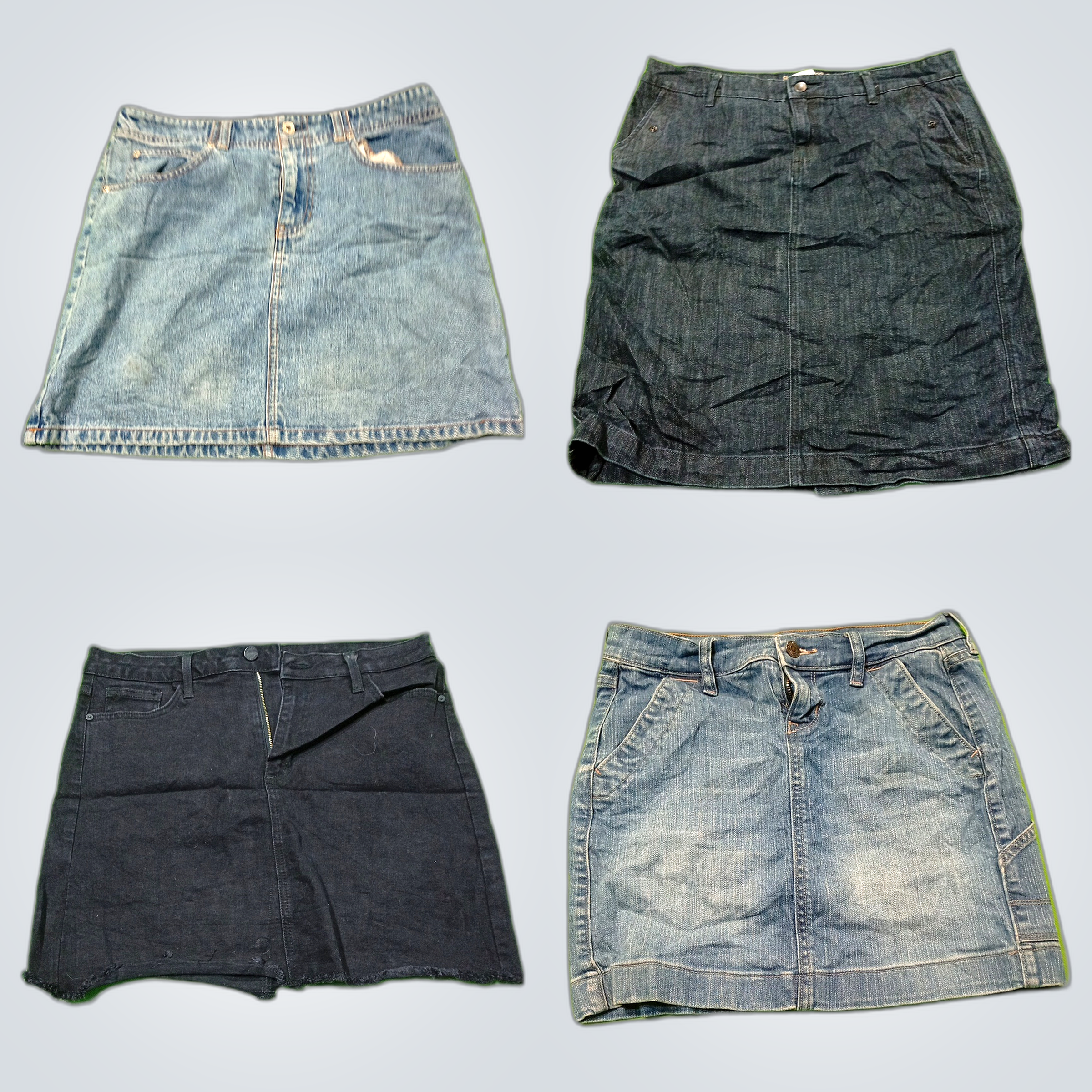 Denim Skirt Bundle: H&M, Levi's, Eileen Fisher & M..