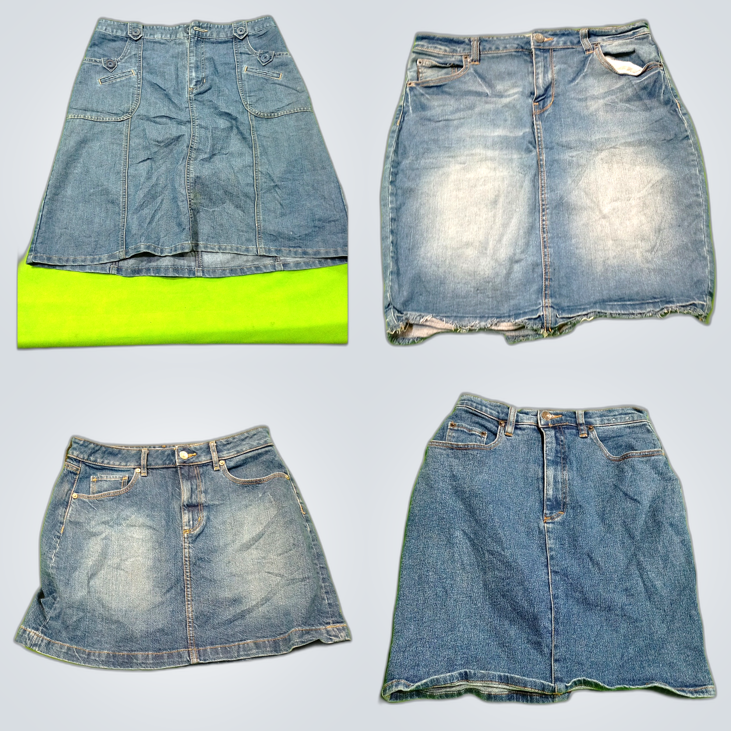 Denim Mini Skirt Bundle: Buffalo, Gloria Vanderbil..