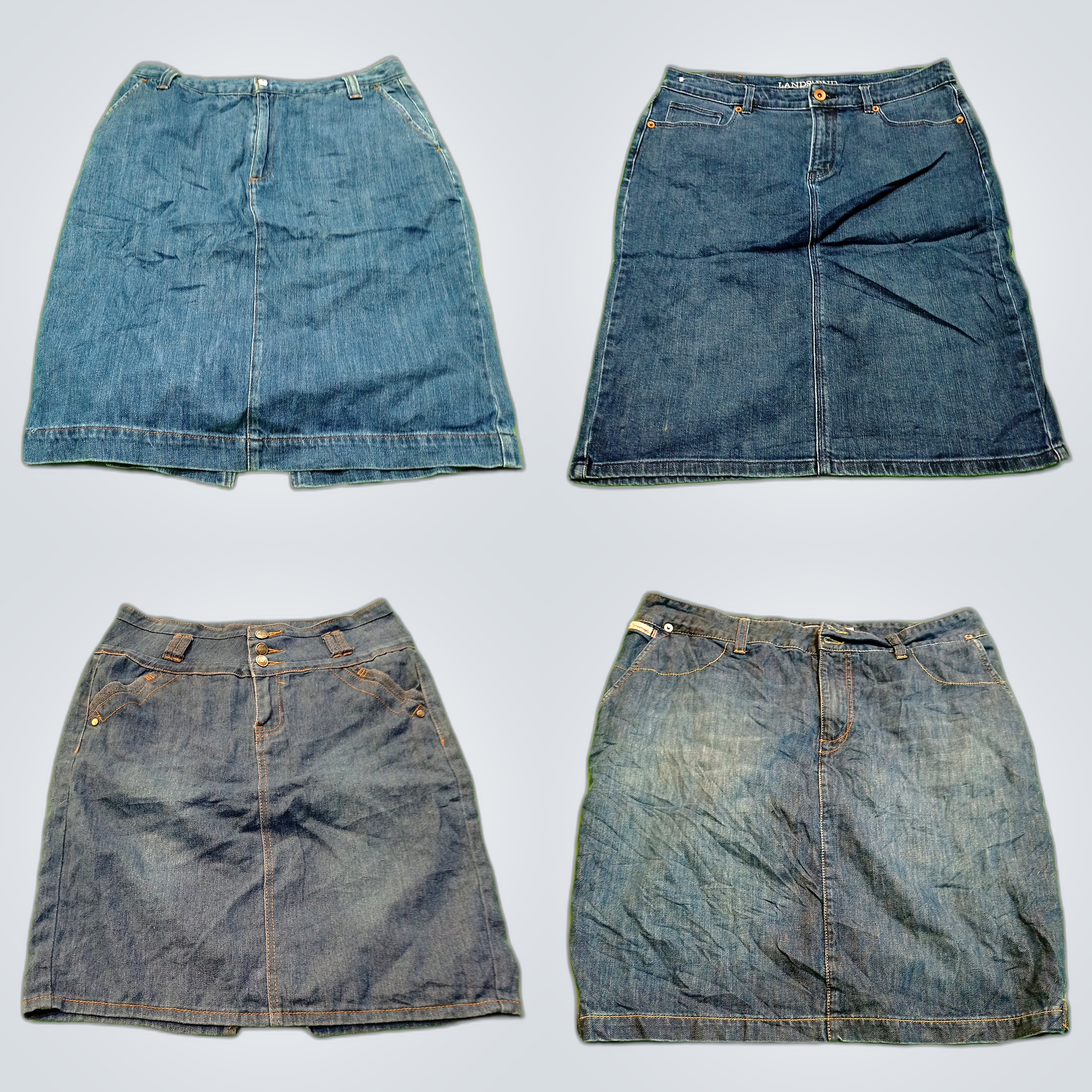 Denim Mini Skirt Bundle: Banana Republic, GAP, Lan..