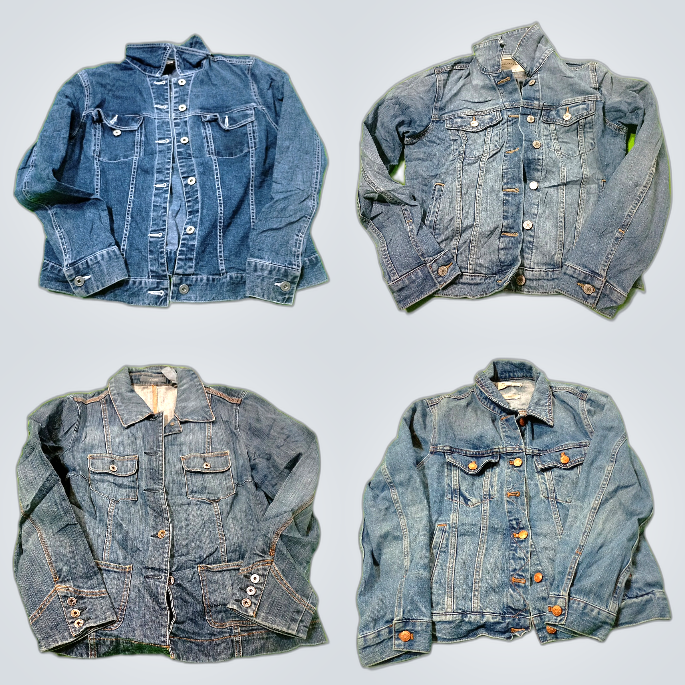 Denim Jacket Bundle - Stoosh, Madewell, Liz Claibo..
