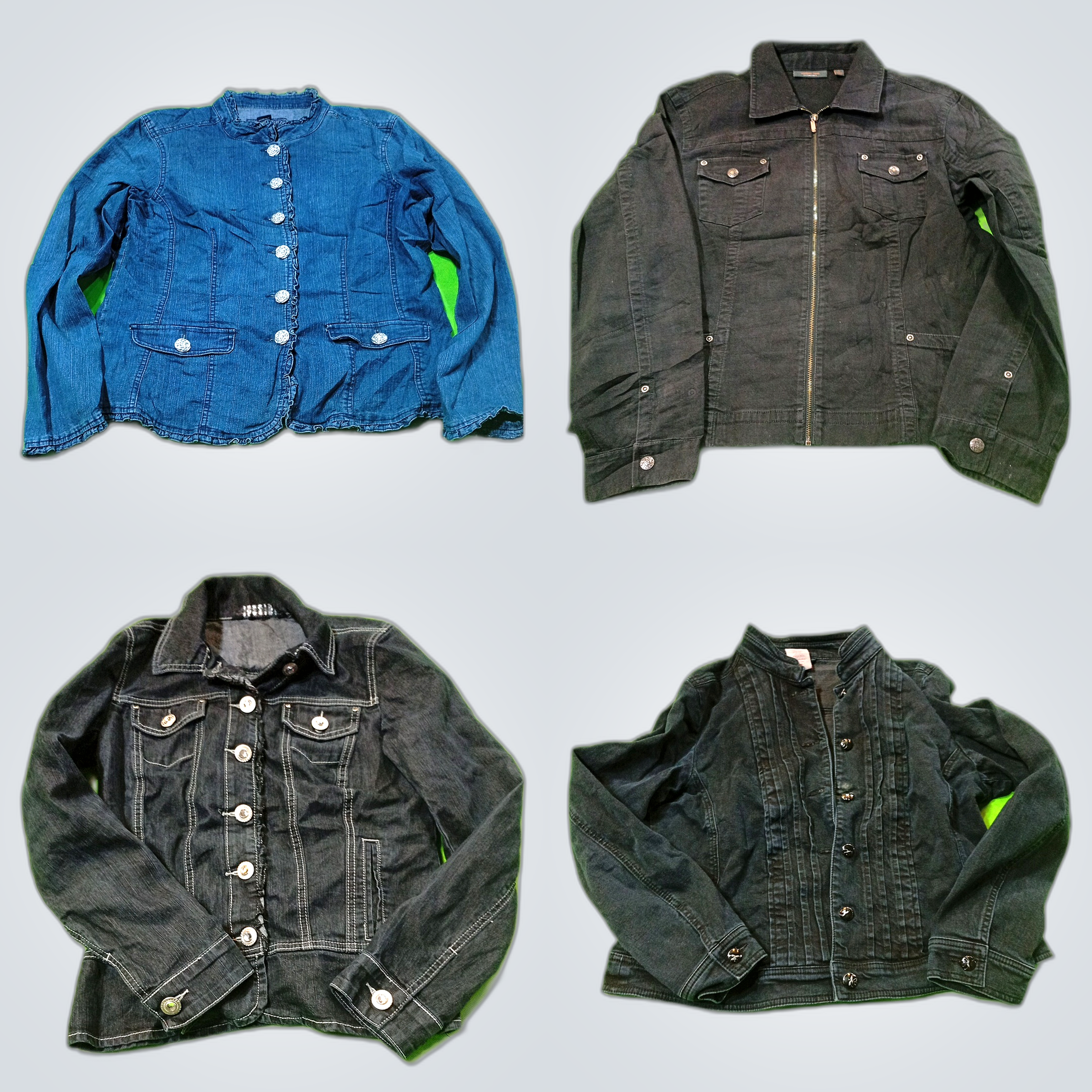 Military & Denim Jacket Bundle - Prague, Baccini, ..