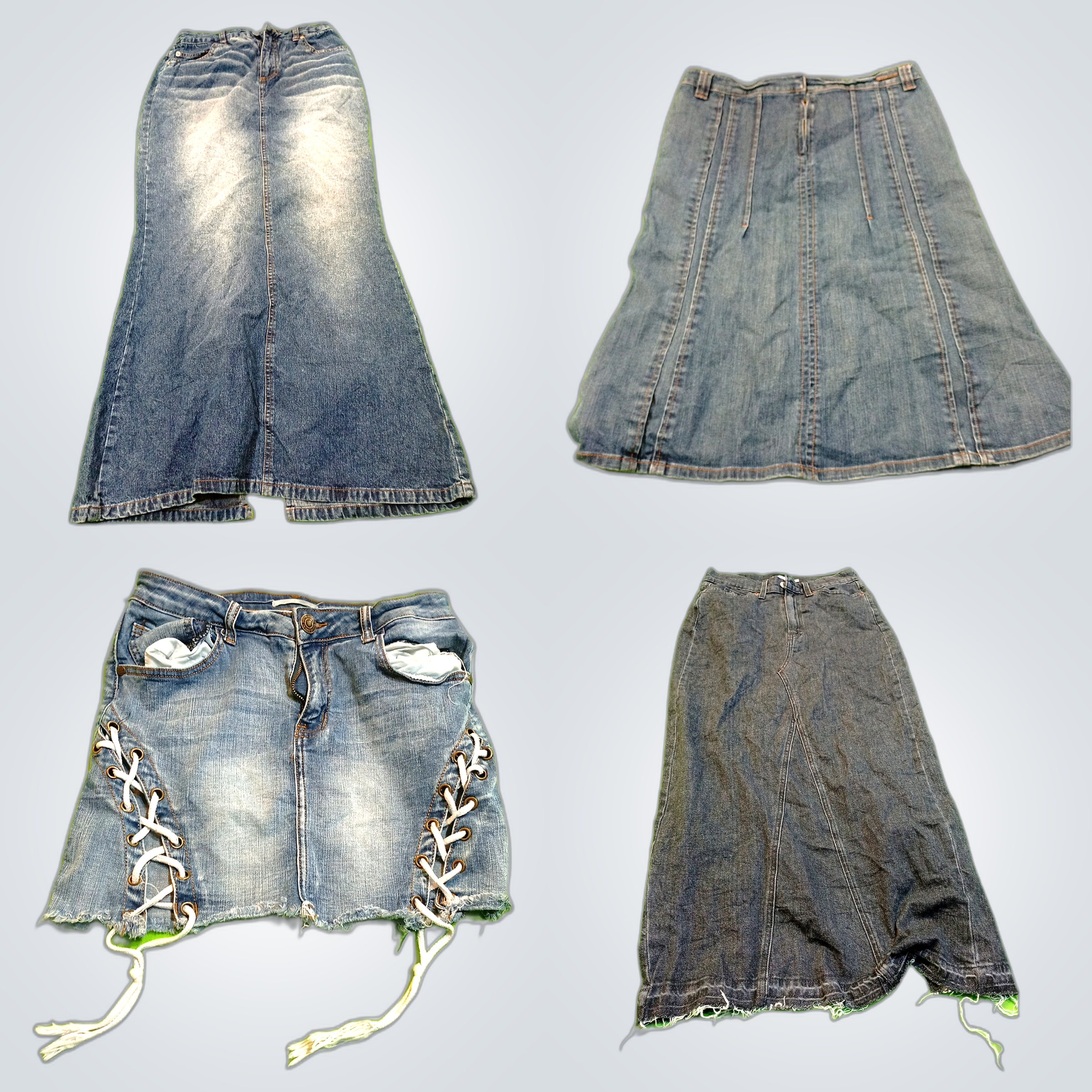 Denim Skirt Bundle: Cotton On, Levi's, DKNY & More..