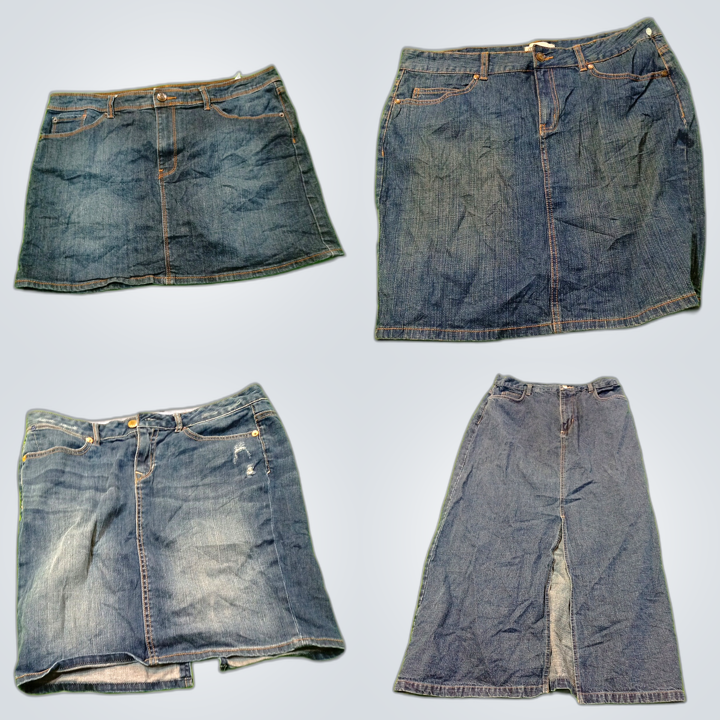 Denim Skirt Bundle: Shades, Calvin Klein, Gap & Mo..