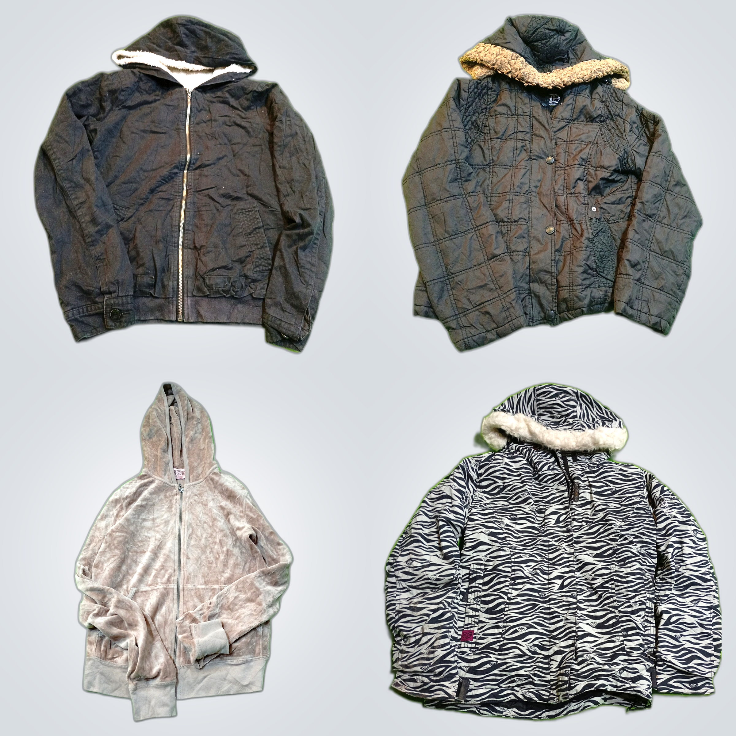 Roxy & The North Face Jacket Bundle - 7 Piece Flee..