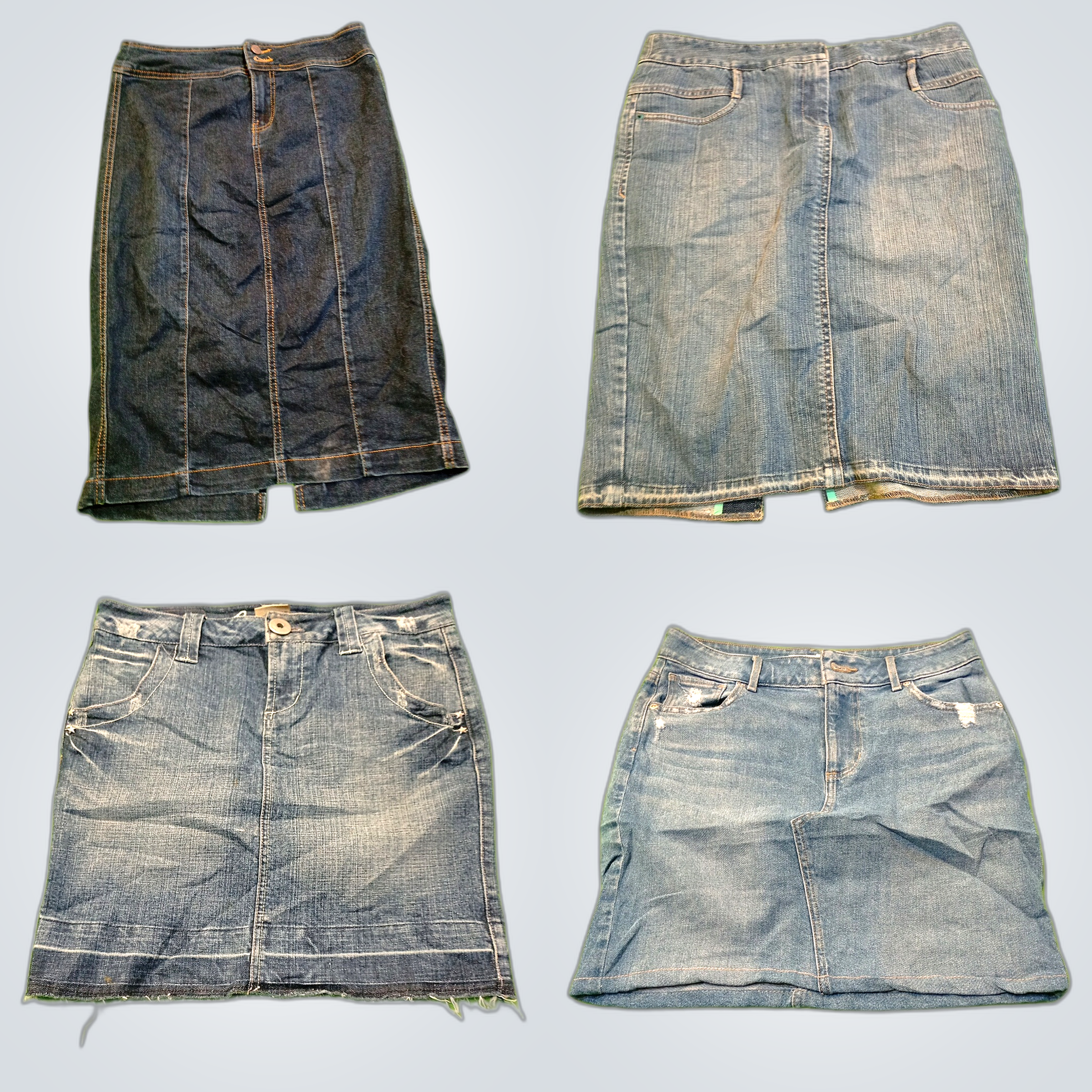 Denim Skirt Bundle: Universal Thread, Levi's, Wran..