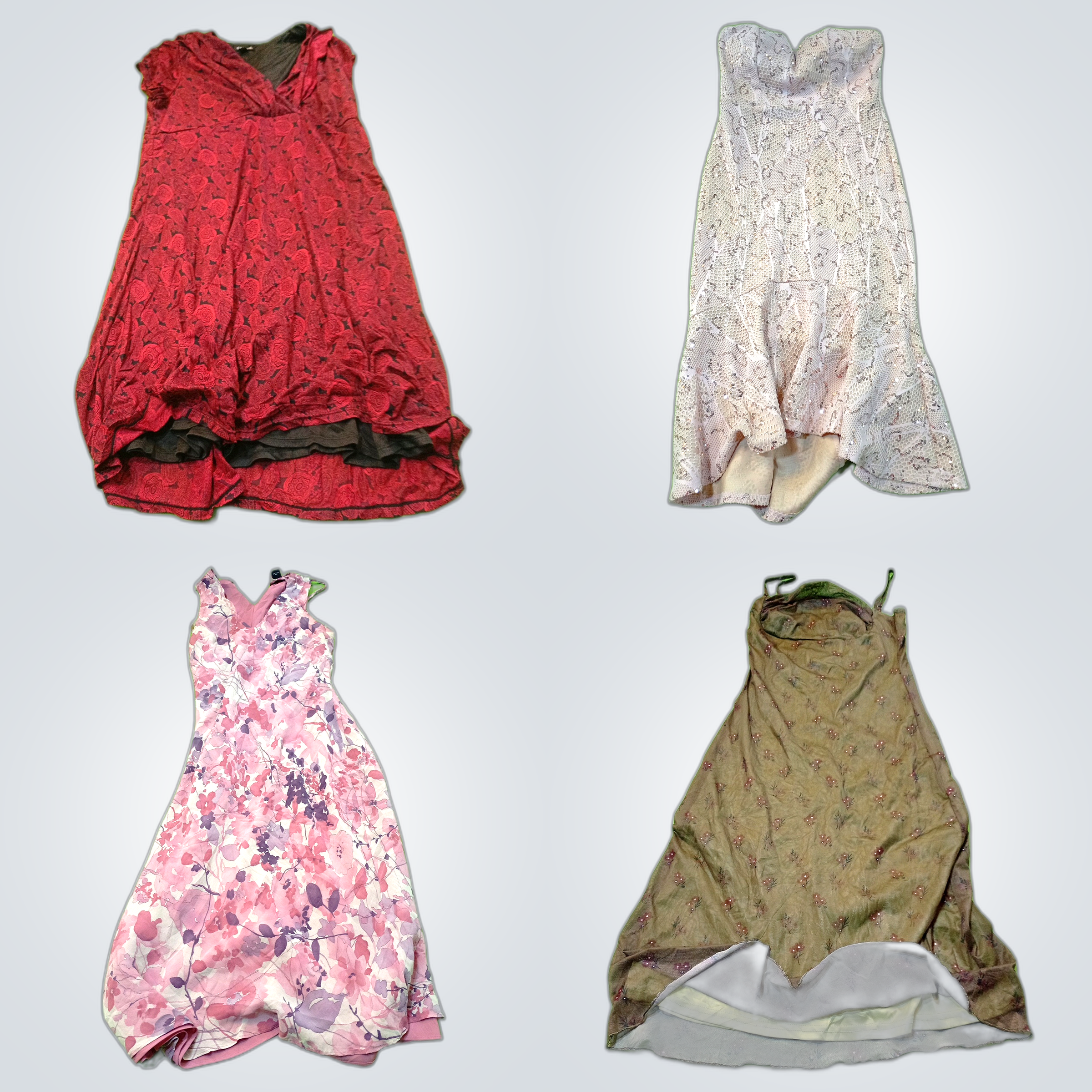 Slip Dress Bundle: Loft, Donna Ricco & More Floral..