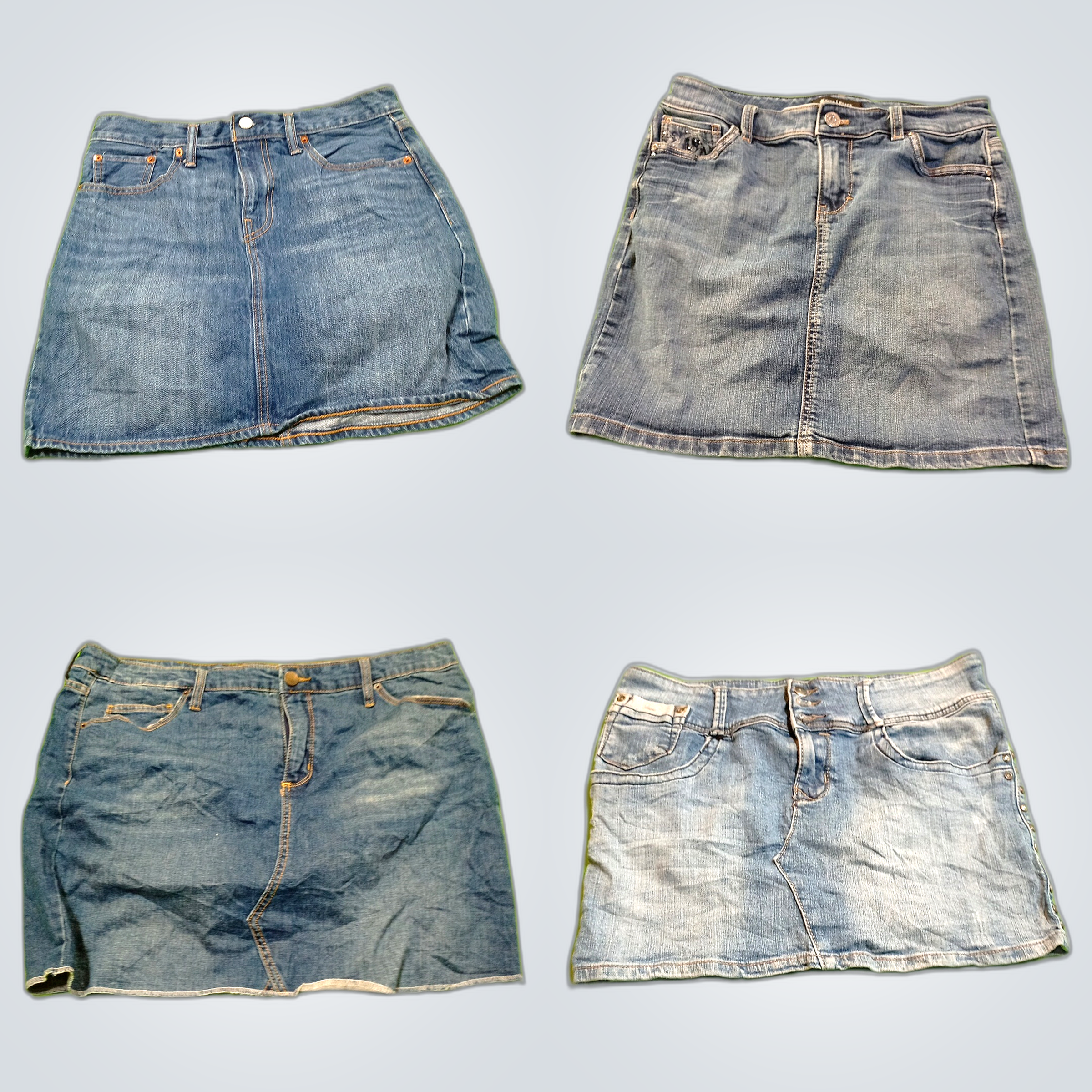 ヴィンテージシックスカートフレンジー