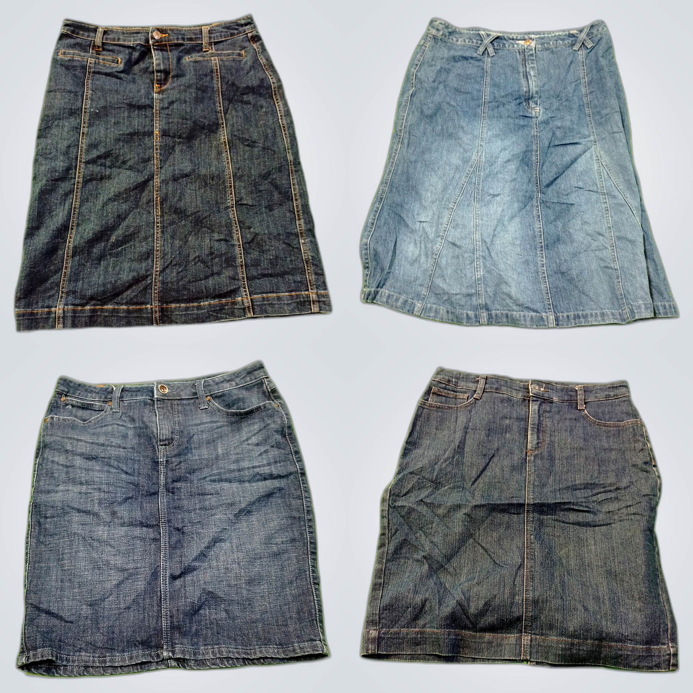 Y2K Denim Skirt