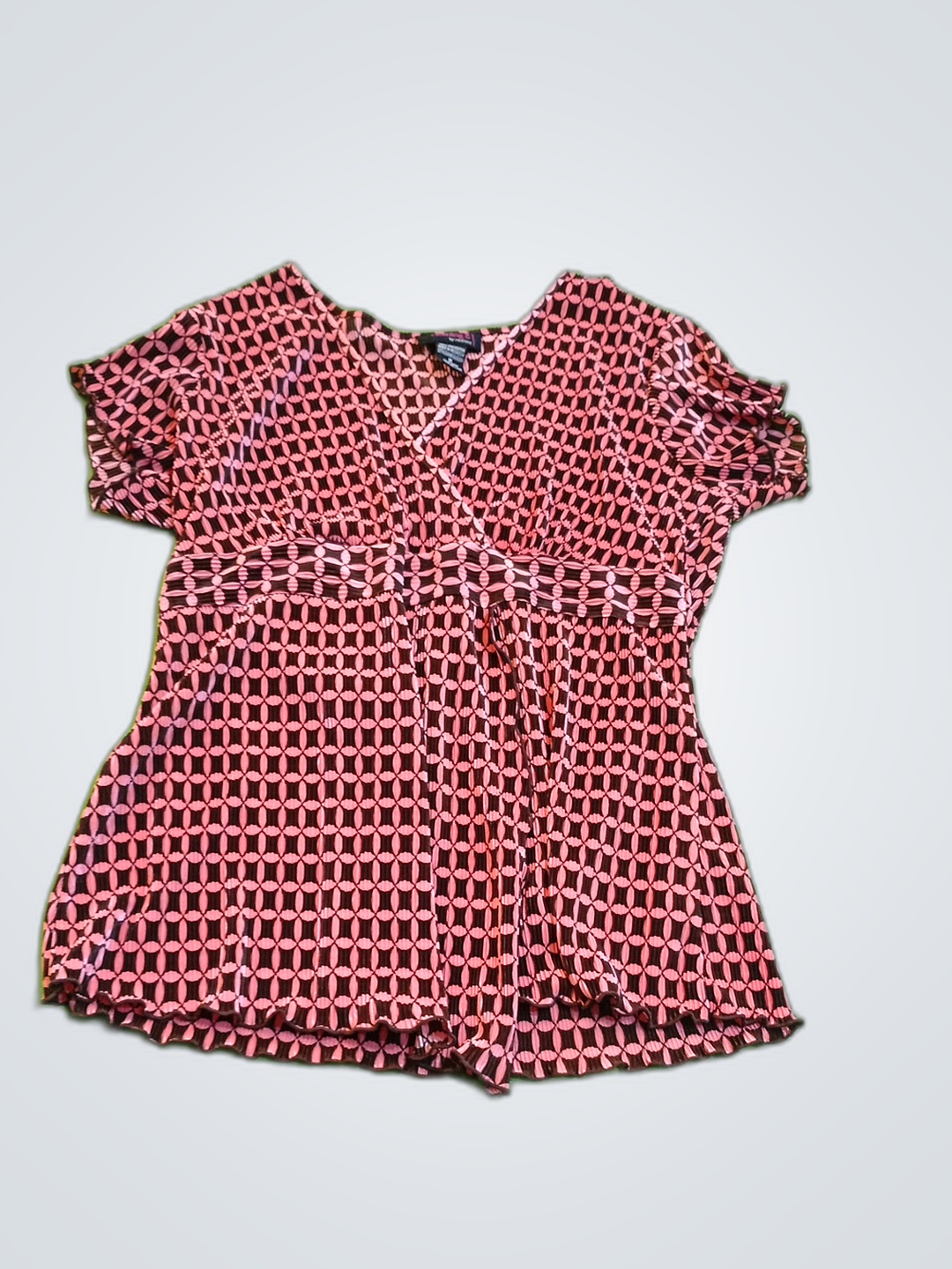 Pink Polka Dot Blouse