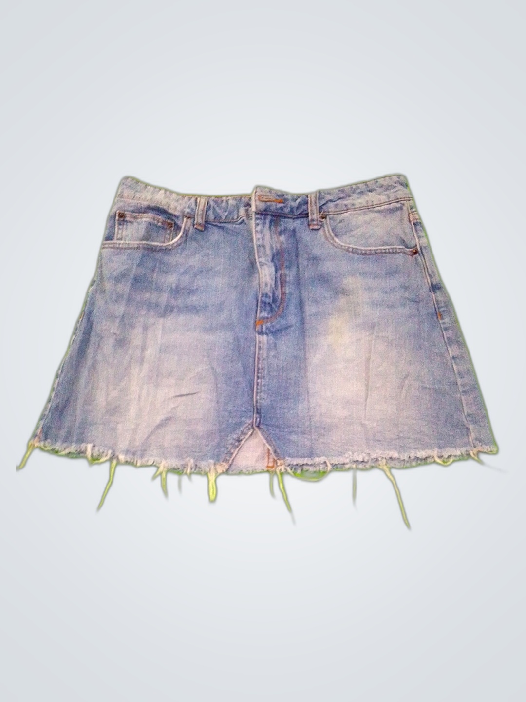 Denim Mini Skirt