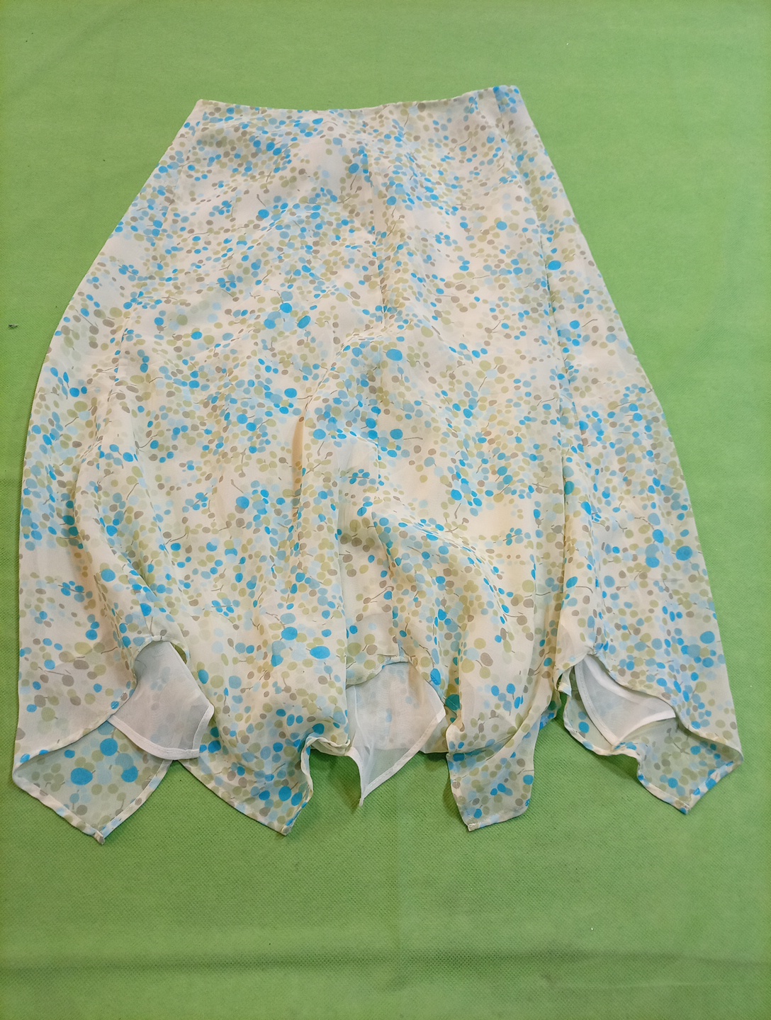 Apostrophe Polka Dot Mini Skirt