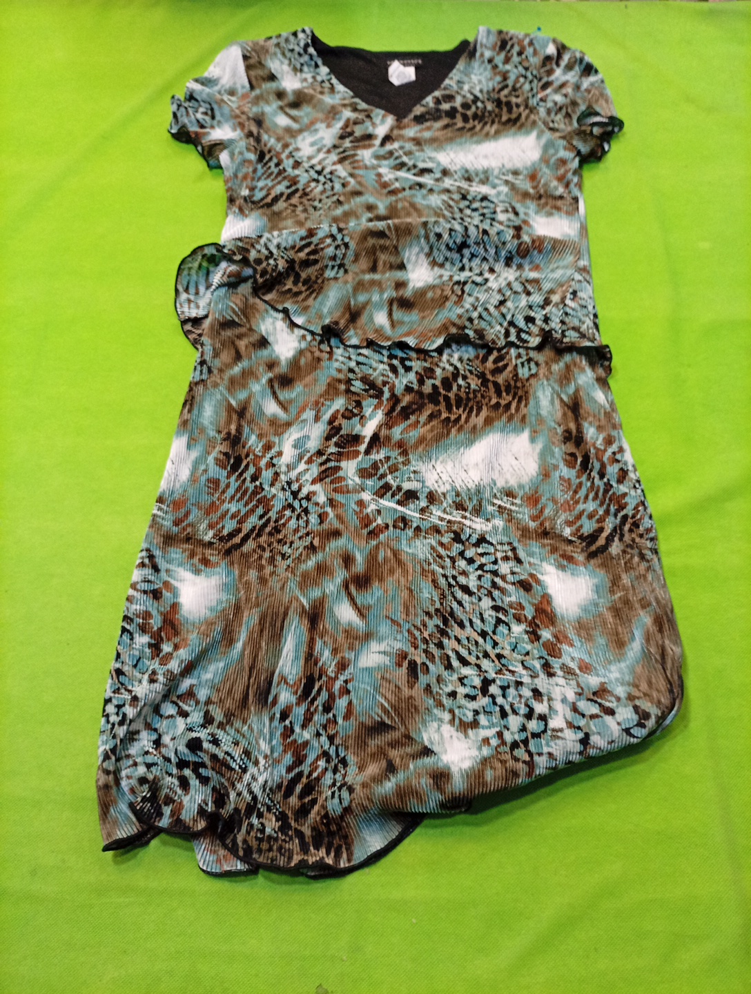 Blusa Envolvente Impressa Directed Apparel