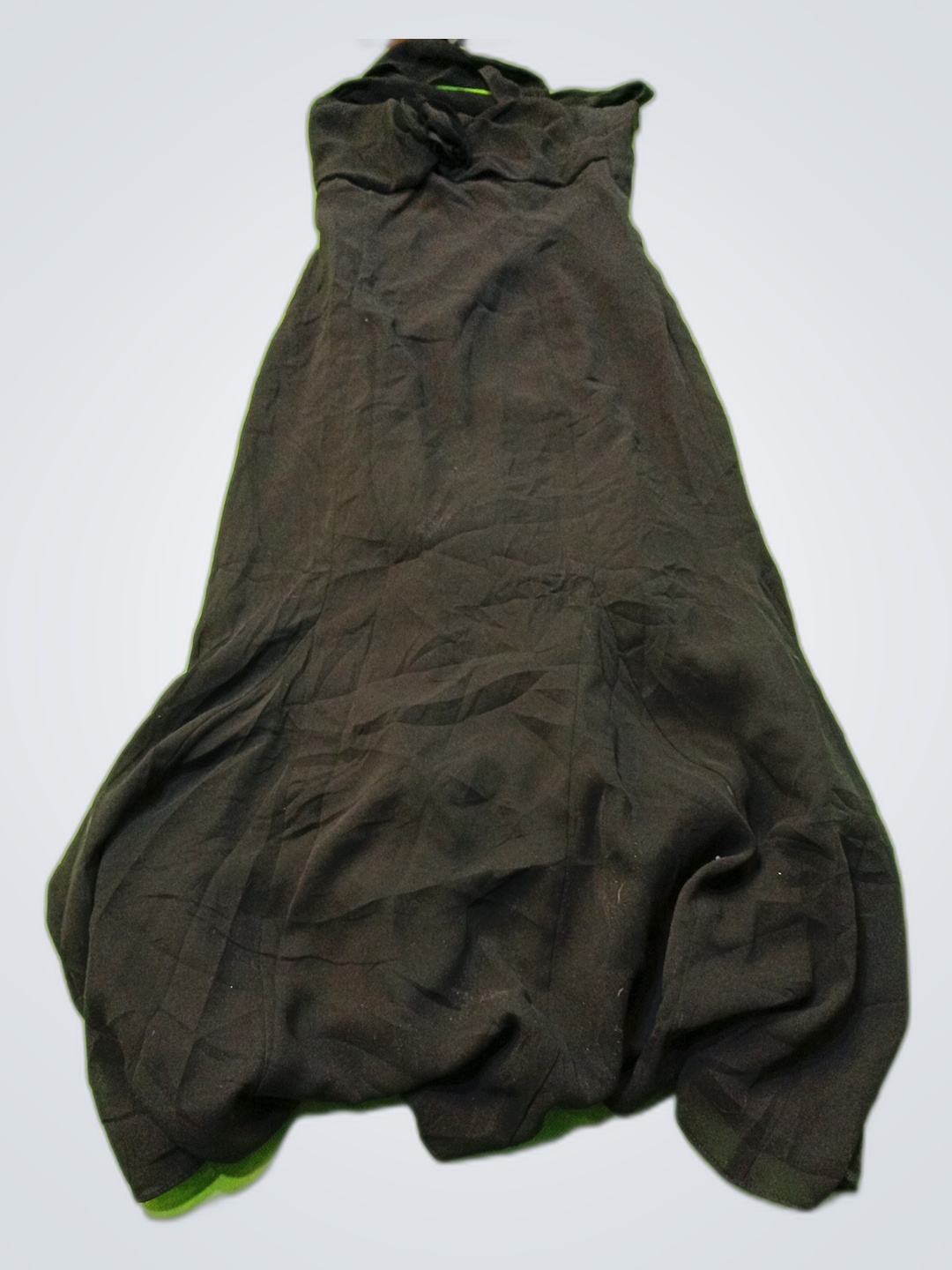 Jessica McClintock Black Sleeveless Midi Dress