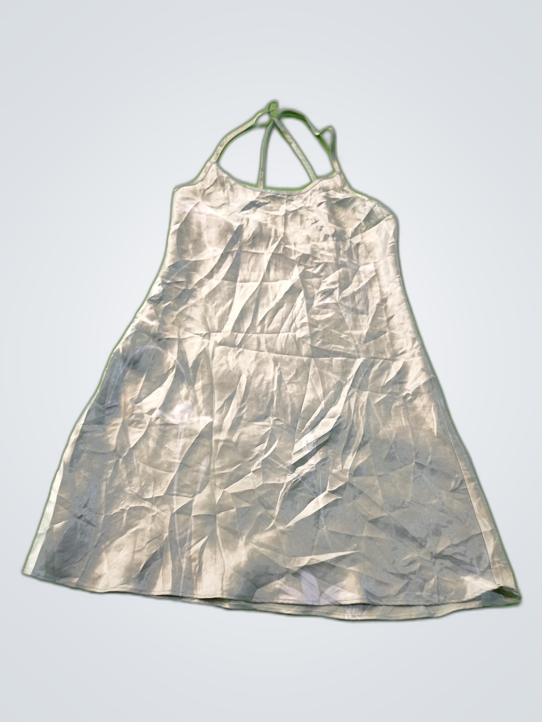 Jones New York Silver Slip Dress