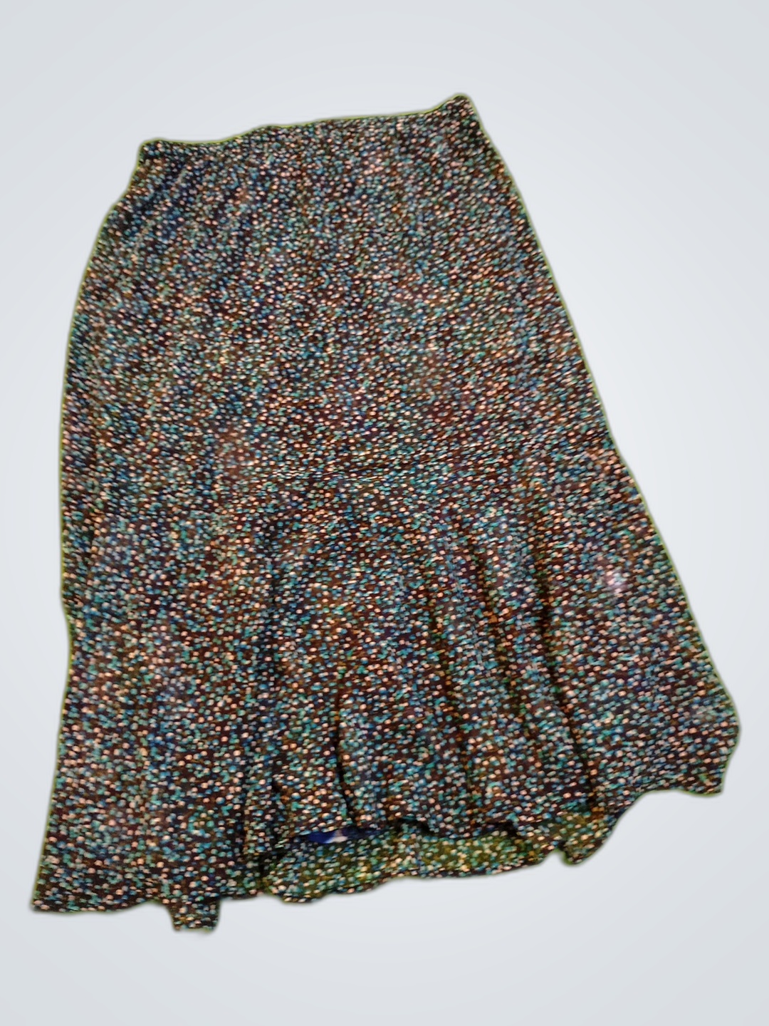 Unbranded Floral Print Maxi Skirt
