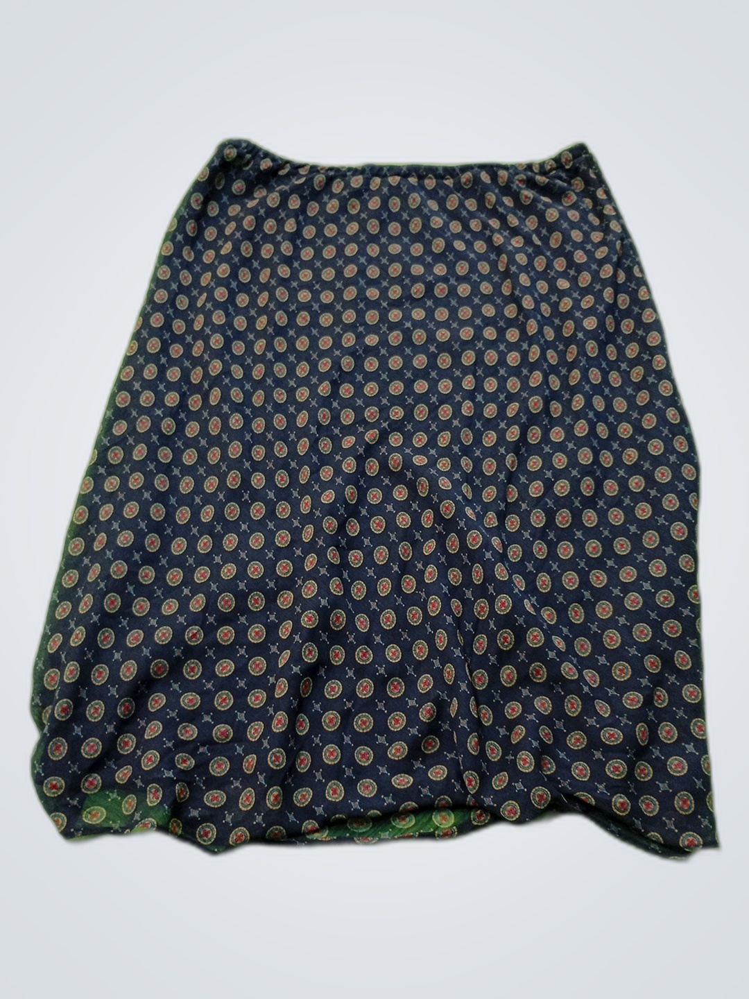 Black Polka Dot Mini Skirt