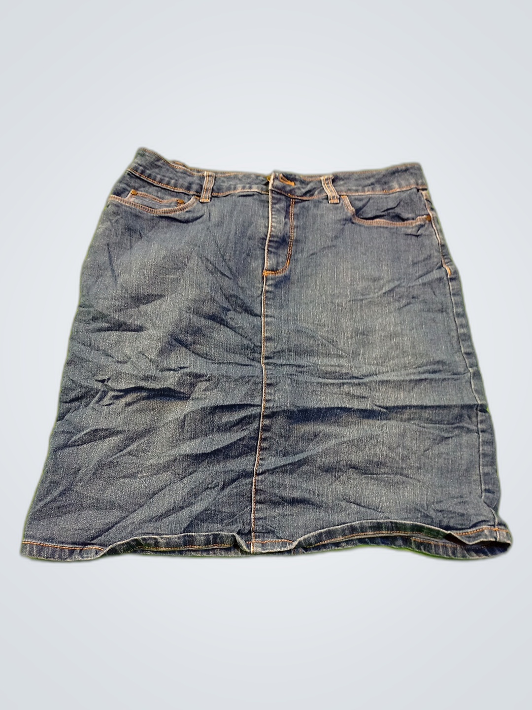 Croft & Barrow Classic Fit Denim Mini Skirt