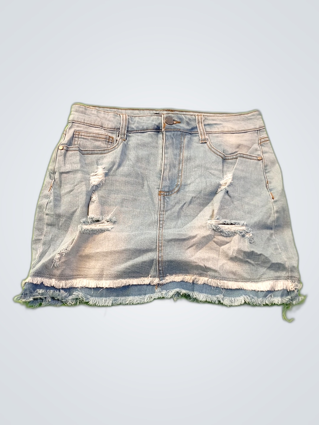 Saia Mini de Denim Black Label