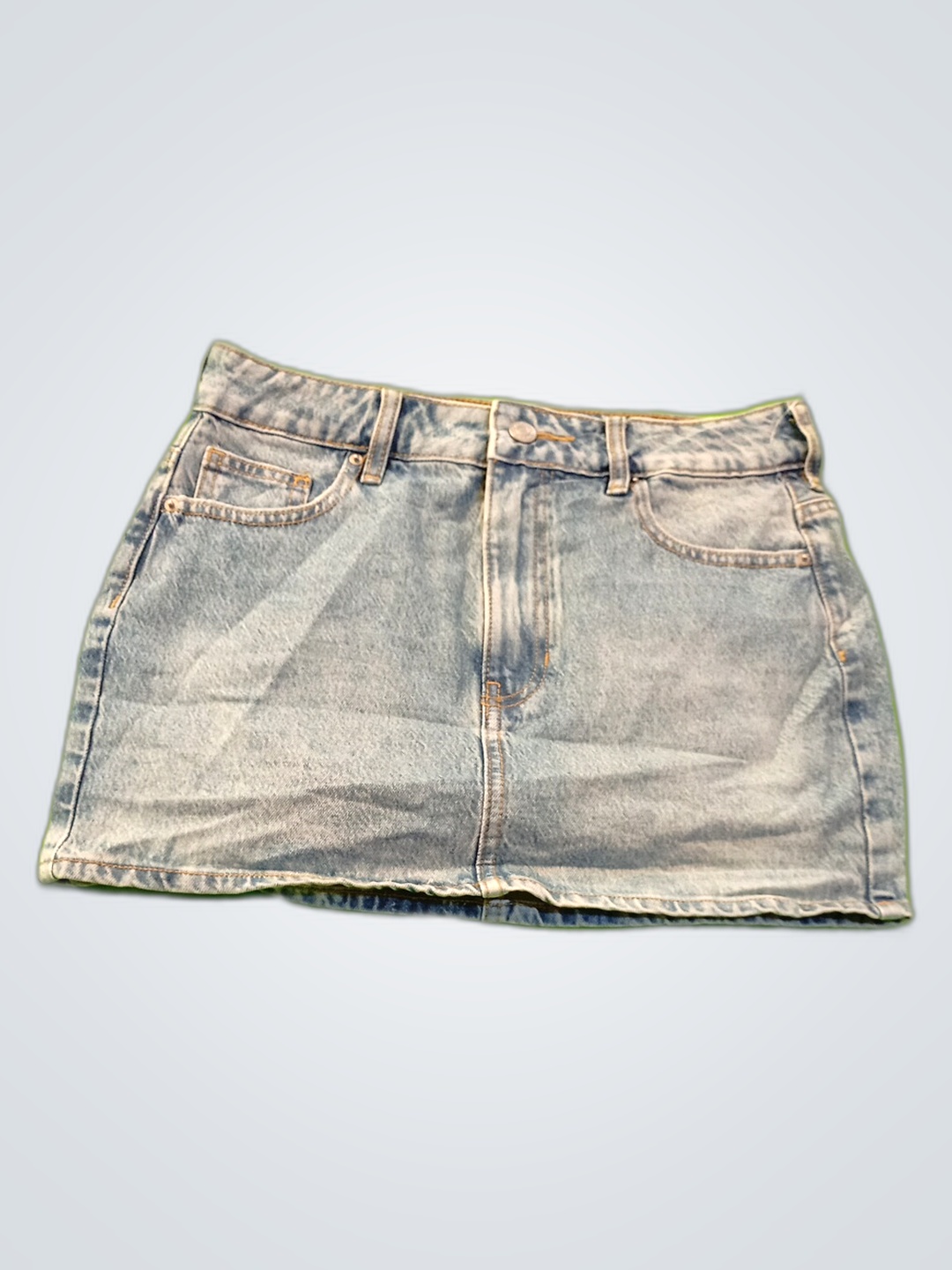 Saia Mini de Jeans Pacsun