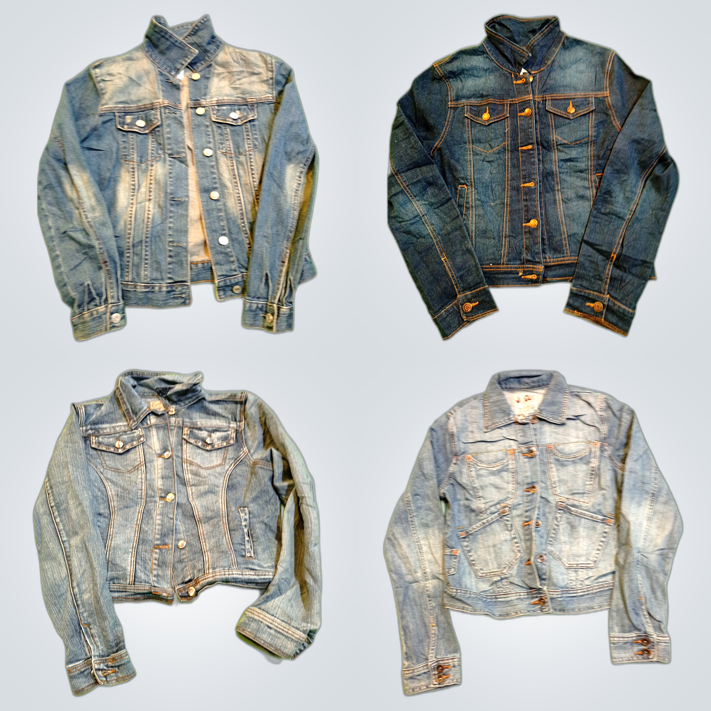 Jaqueta Jeans Y2K Racer