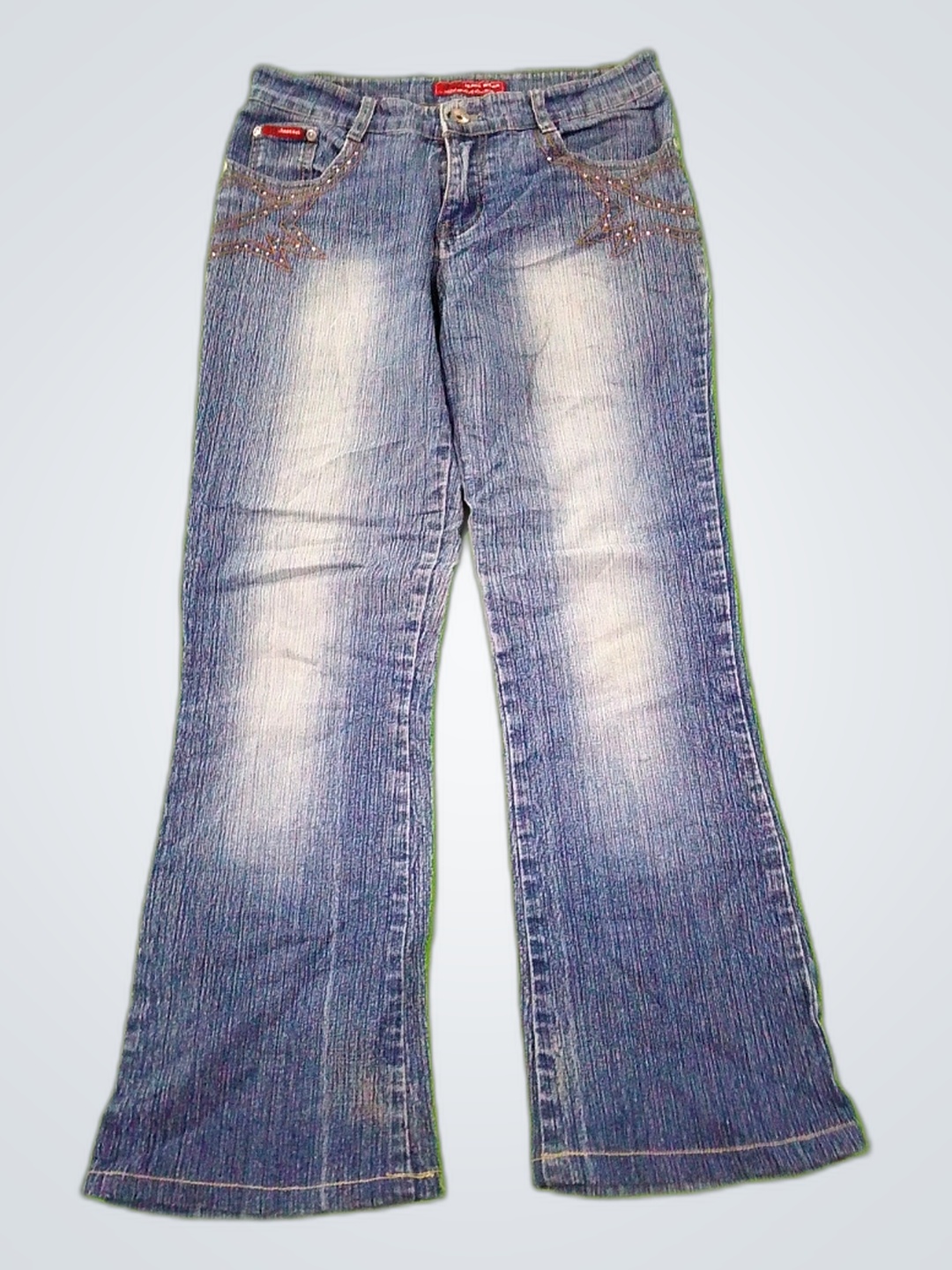 MD Jeans Wear Flare Leg Jeans
