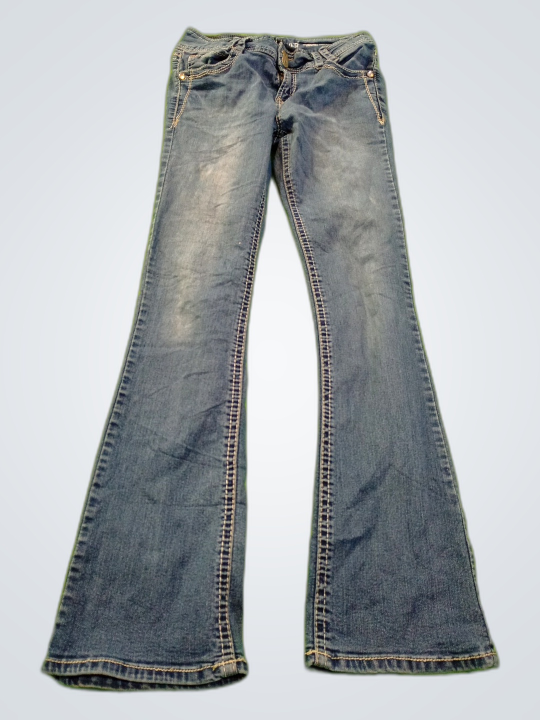 Jeans de mezclilla acampanados Wallflower