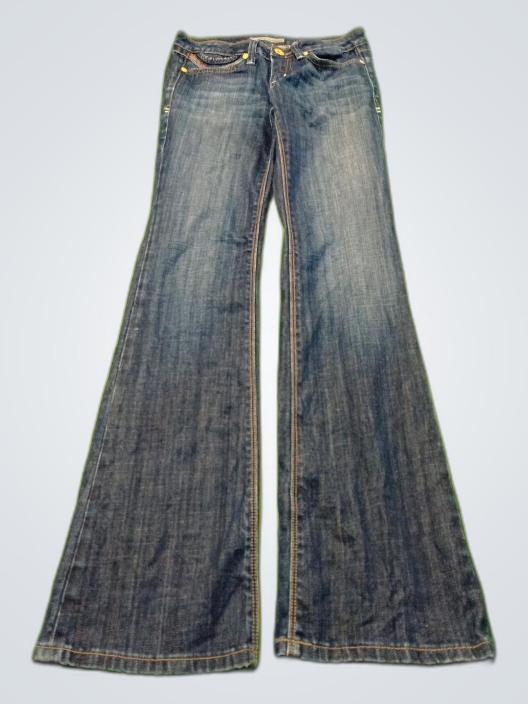 Jeans de mezclilla acampanados Anonyme