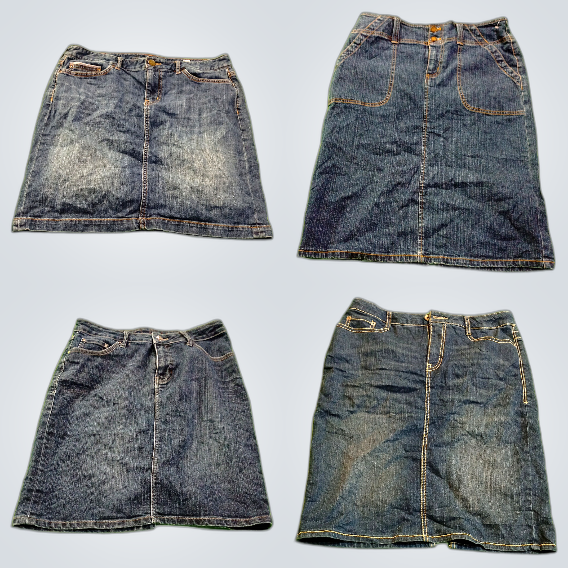 ヴィンテージシックスカートフレンジー