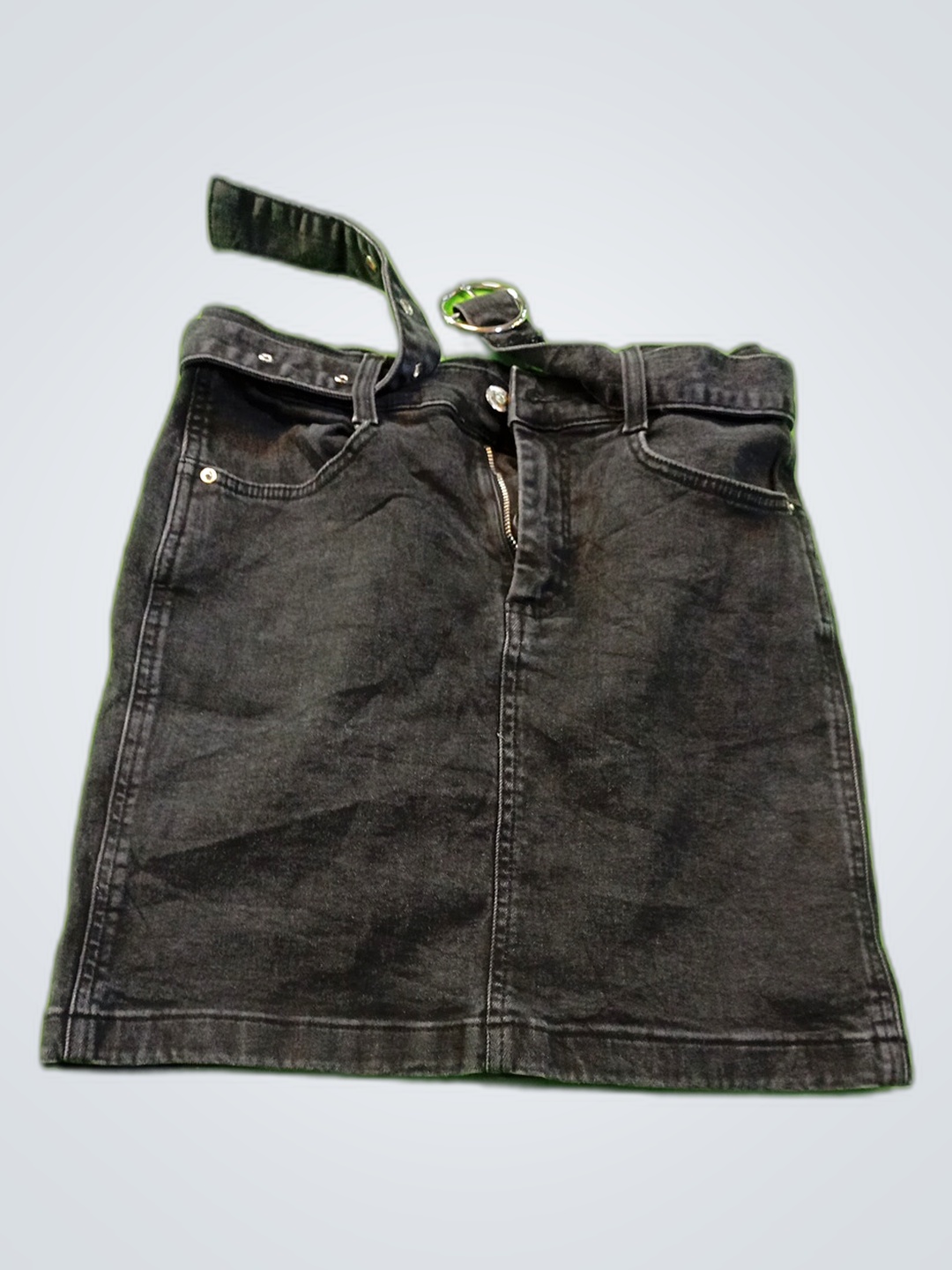 Falda Mini de Mezclilla Utica