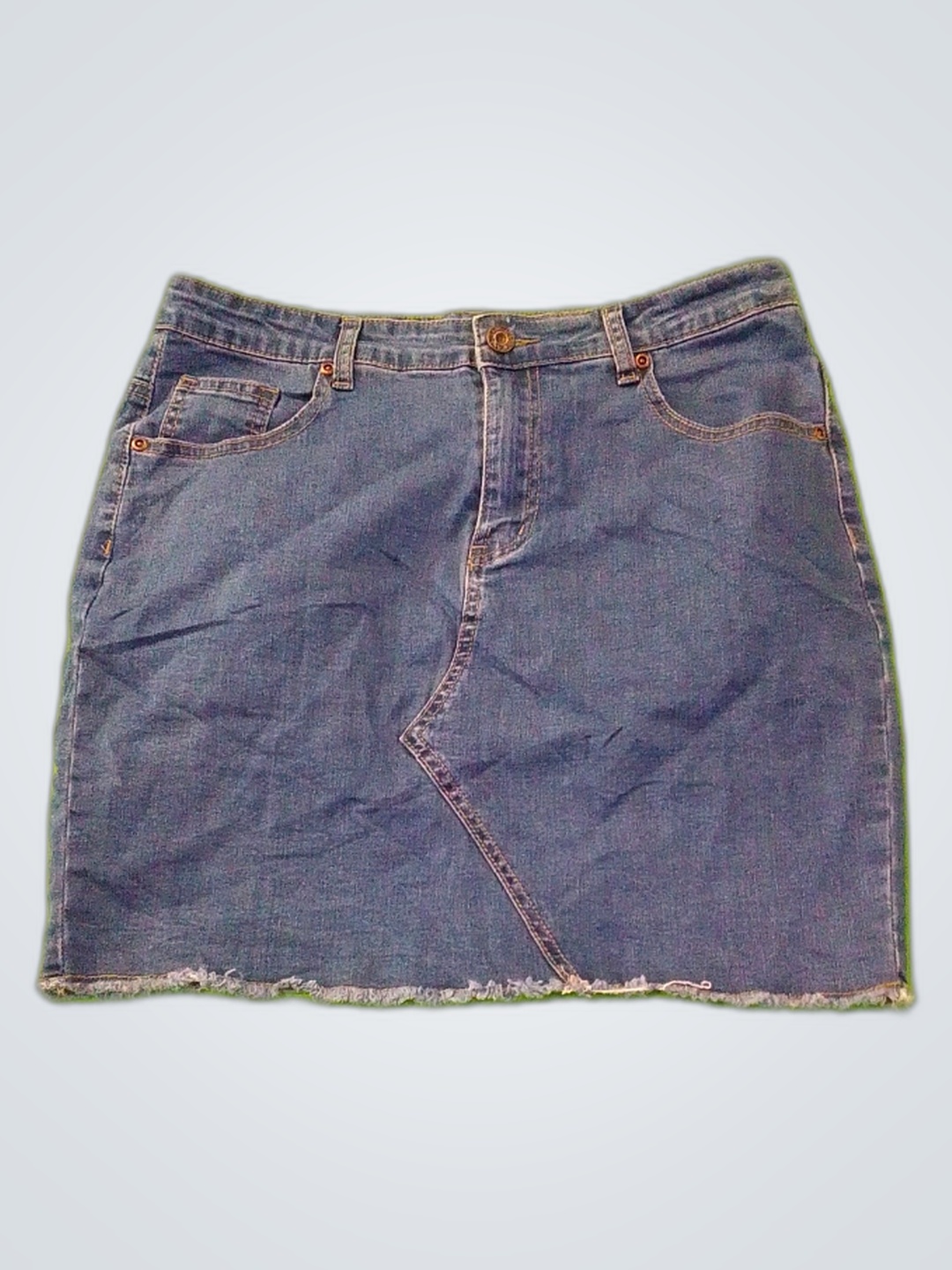 Just Quela Falda Mini de Denim