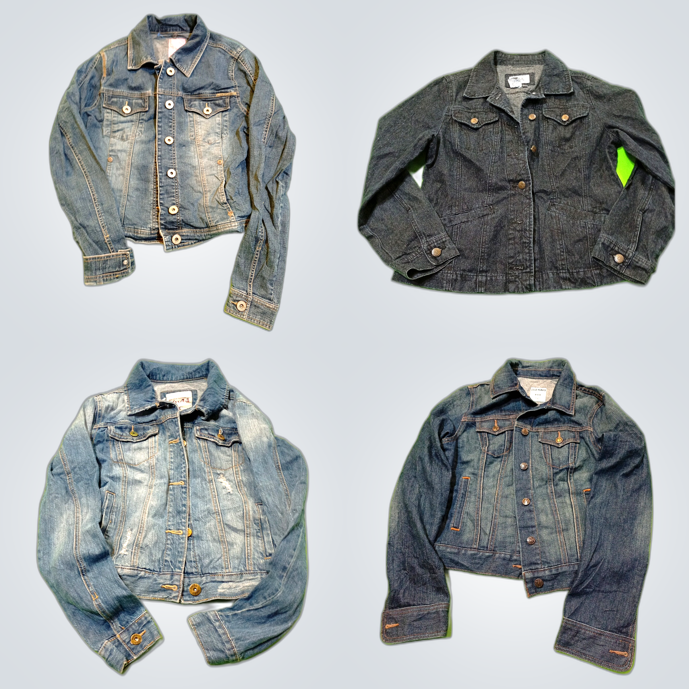 Veste en denim Y2K