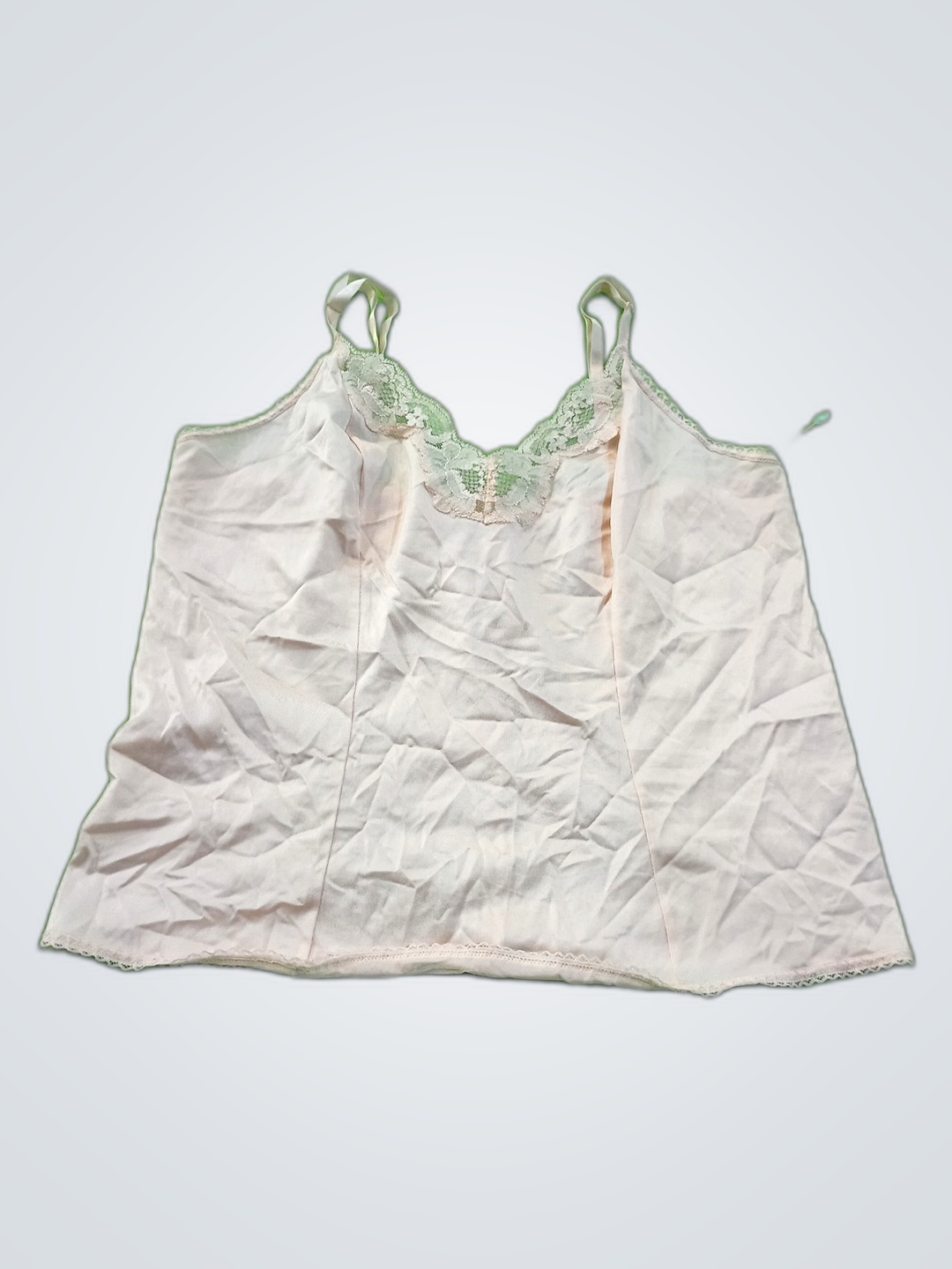 Camiseta sin mangas con encaje