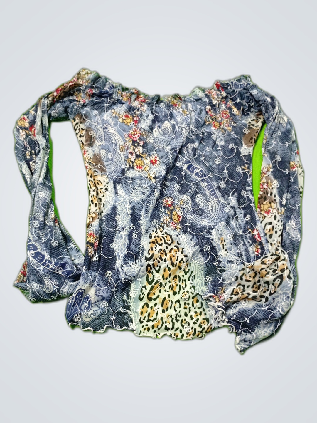 Blusa de Manga Larga Impresa