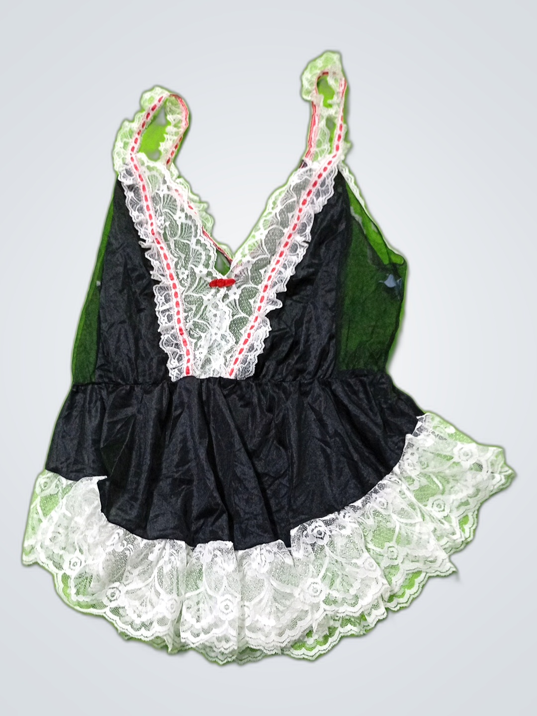 Camisón con encaje de muñeca mariquita