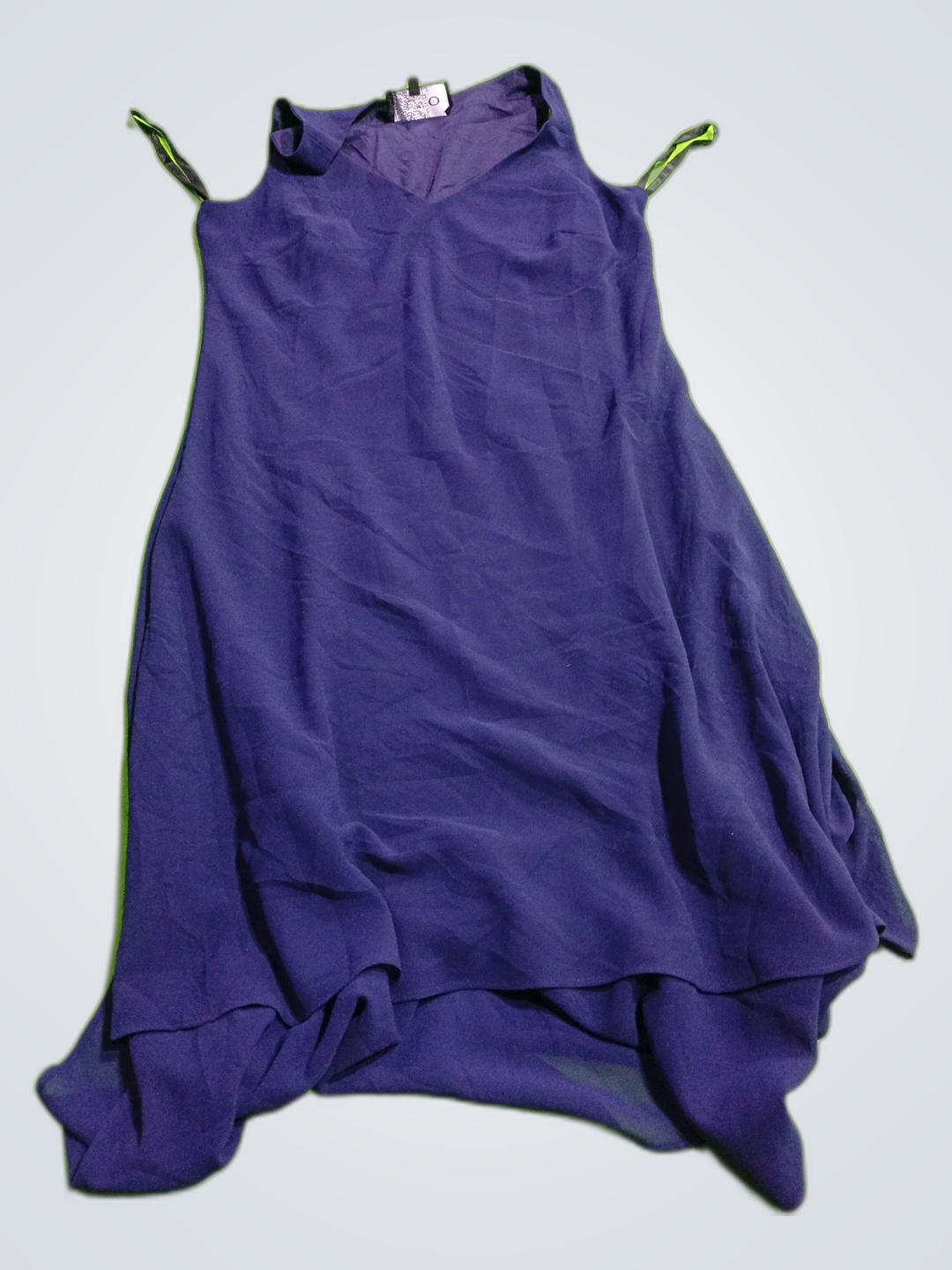 AIGO Purple Sleeveless Slip Dress
