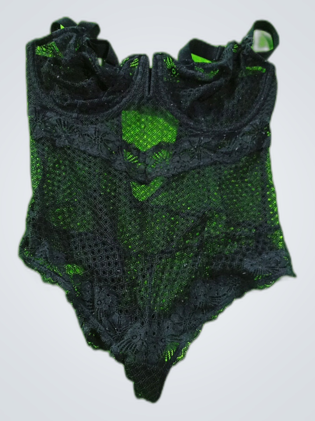 Body de Encaje Negro