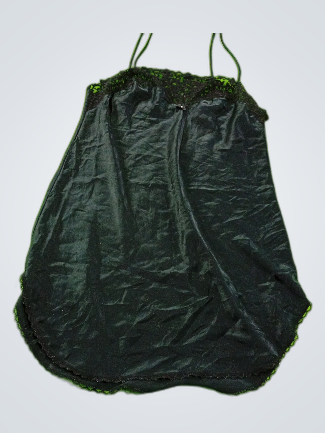 Camisón de encaje negro Wacoal