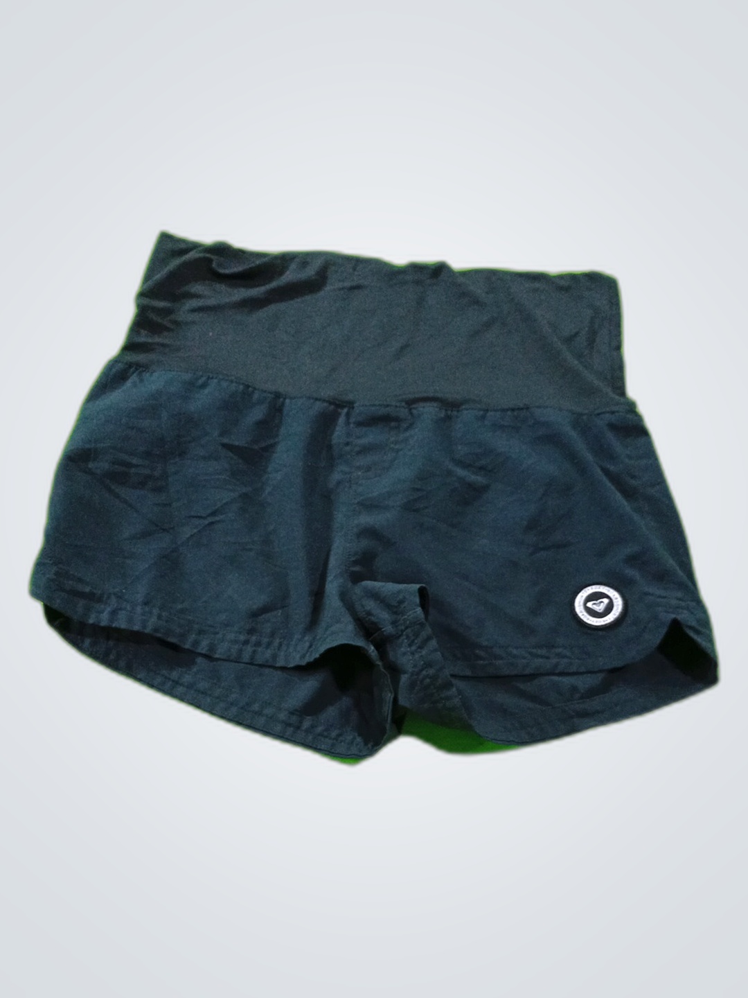 GIKI Pantalones cortos de ciclista negros de talle..