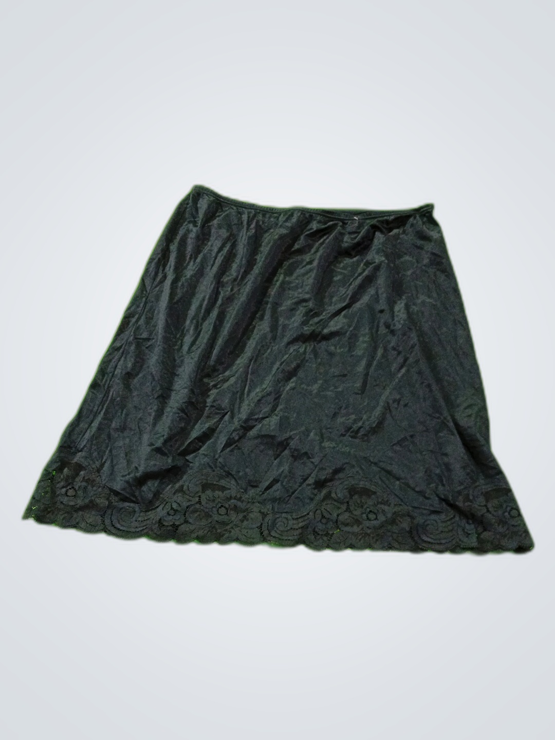 Minifalda con Encaje Negro