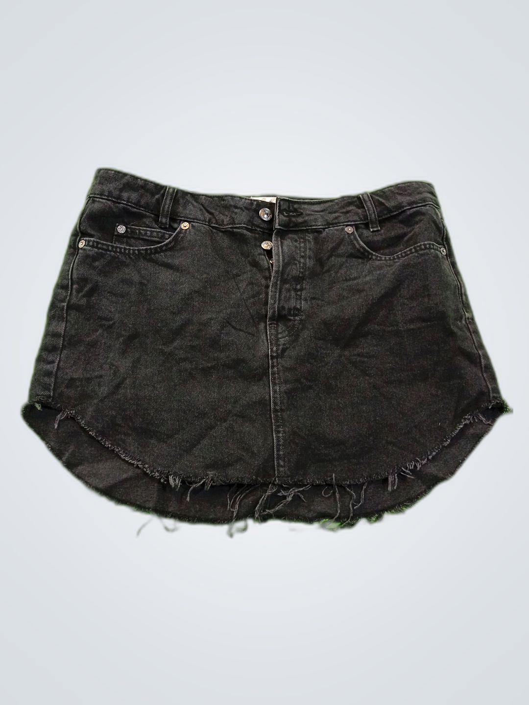 We10 Denim Mini Skirt