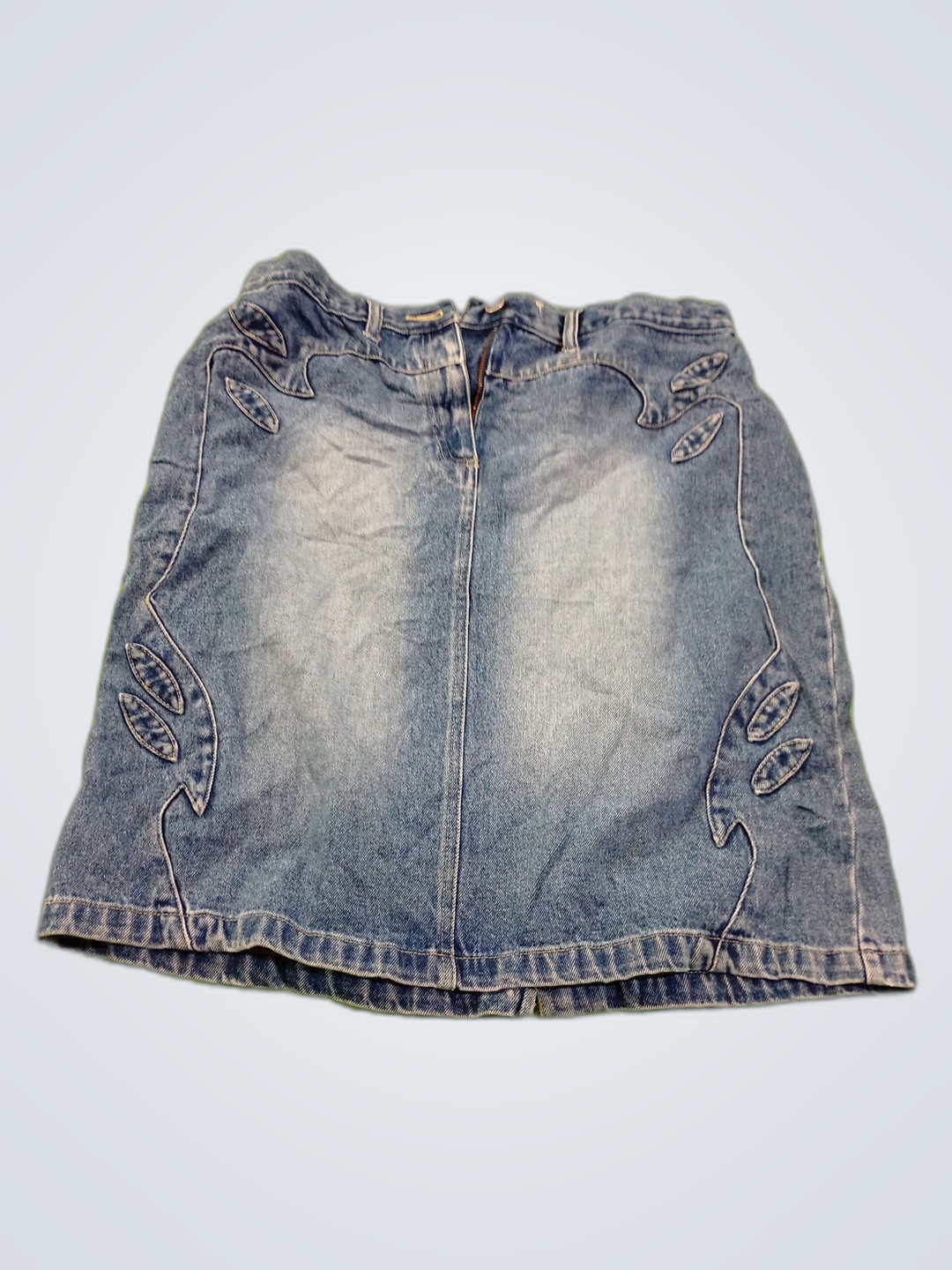Falda Mini de Denim de Authentic Brand