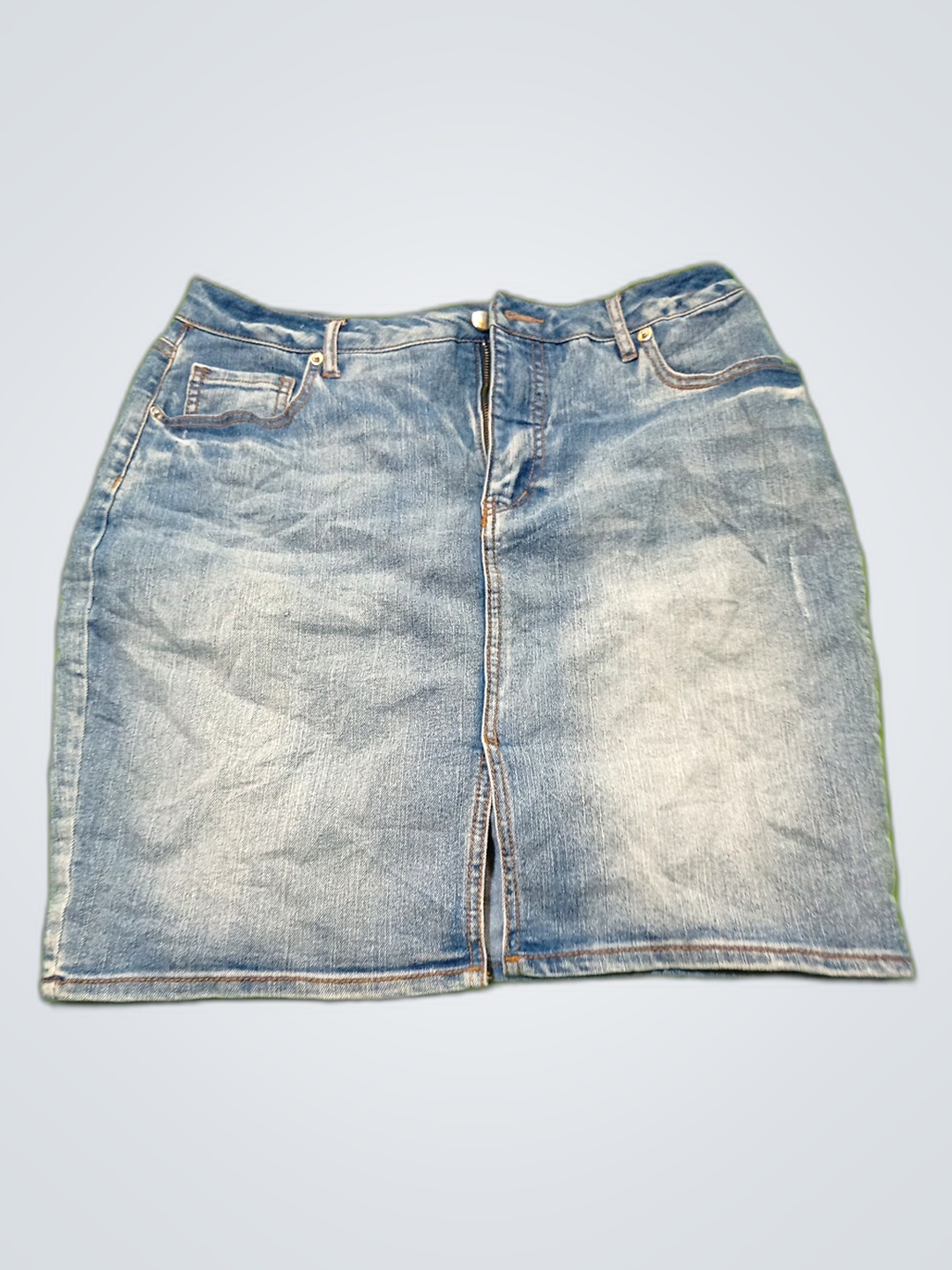 Falda de mezclilla Faded Glory