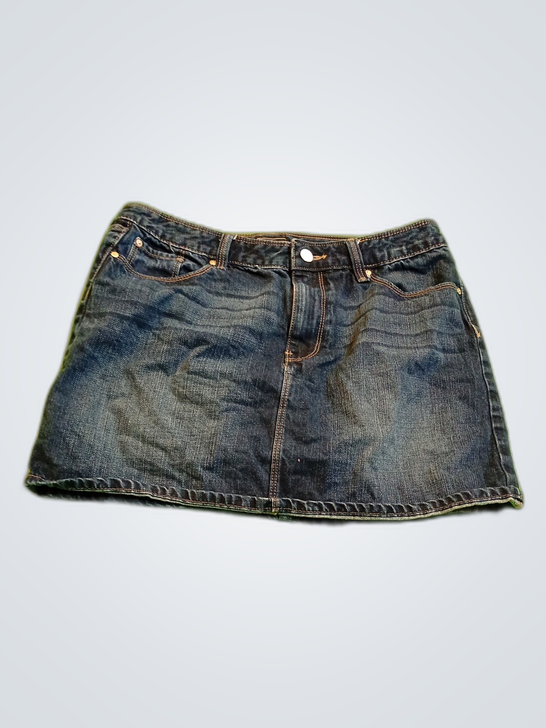 Falda de mezclilla mini de Gap