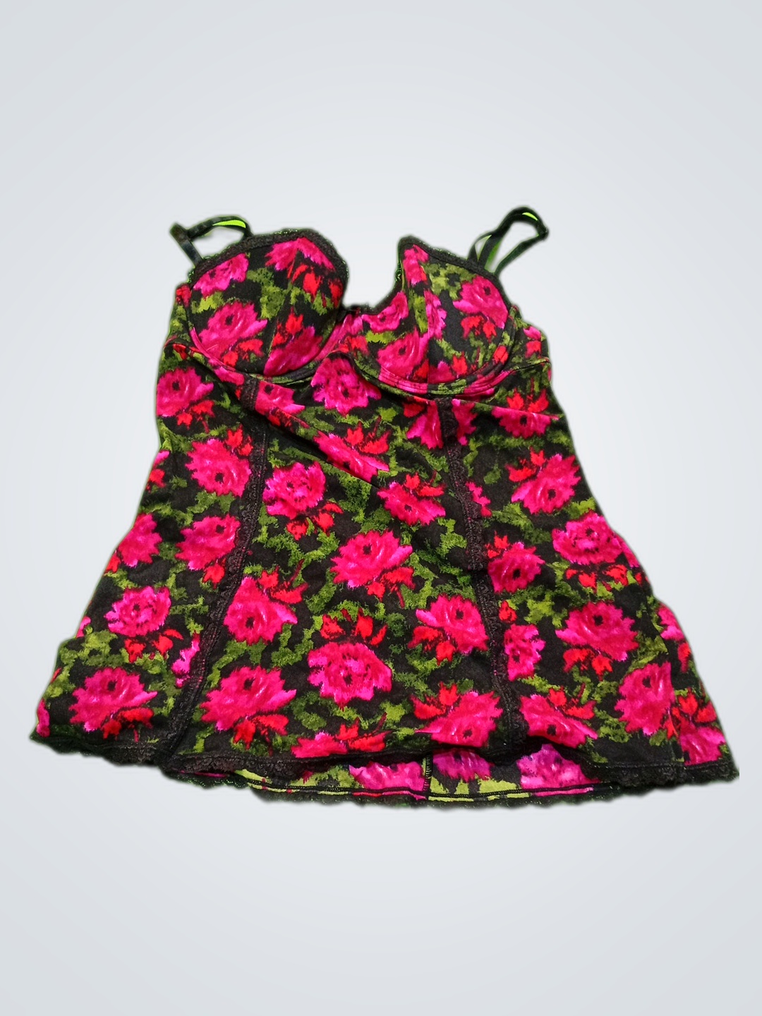 Corpiño Floral de Encaje Sexy Inteligente