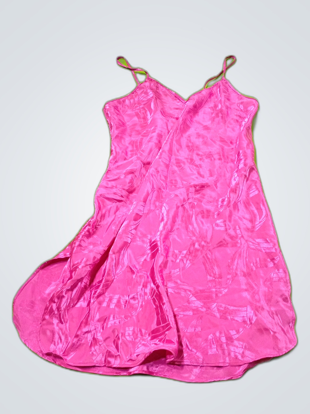 Vestido de satén rosa claro Jean Most