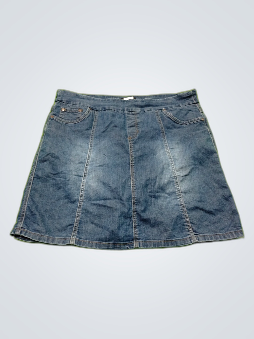 Falda Mini de Mezclilla Babol