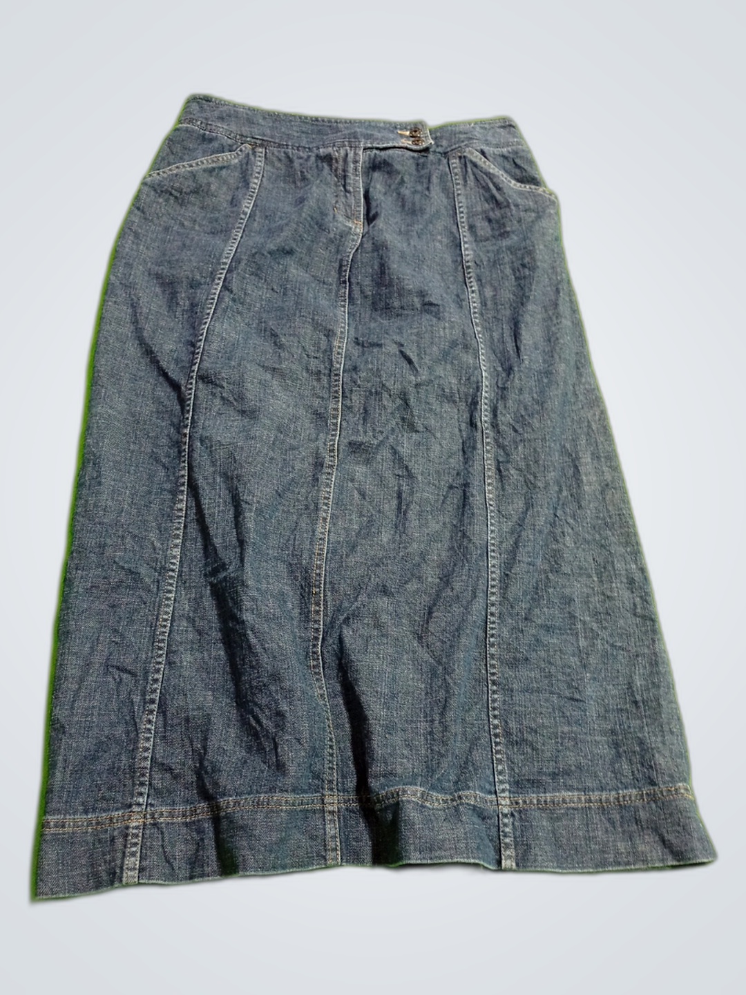 Falda Midi de Mezclilla Liz Claiborne