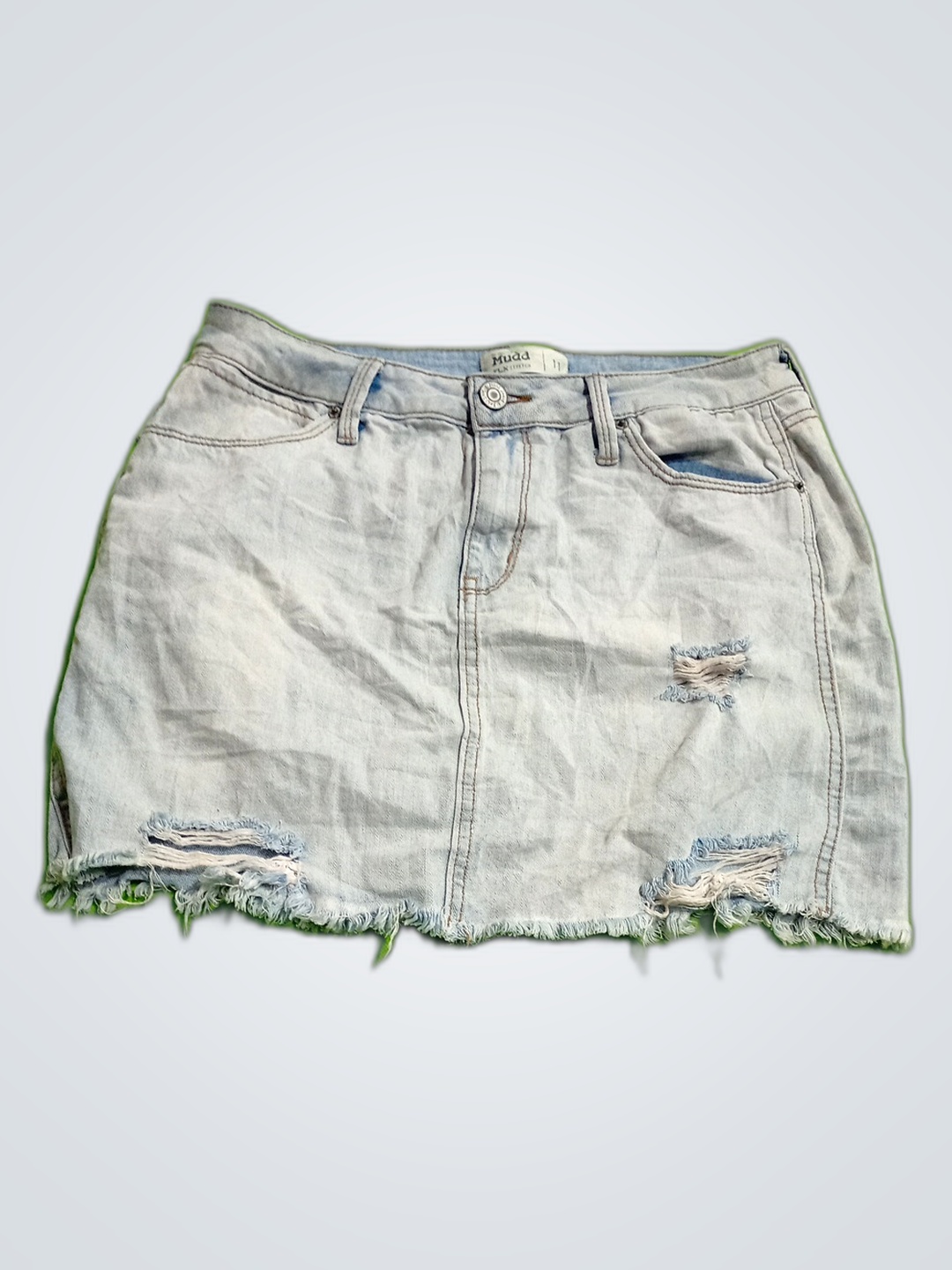 Mudd Denim Mini Skirt