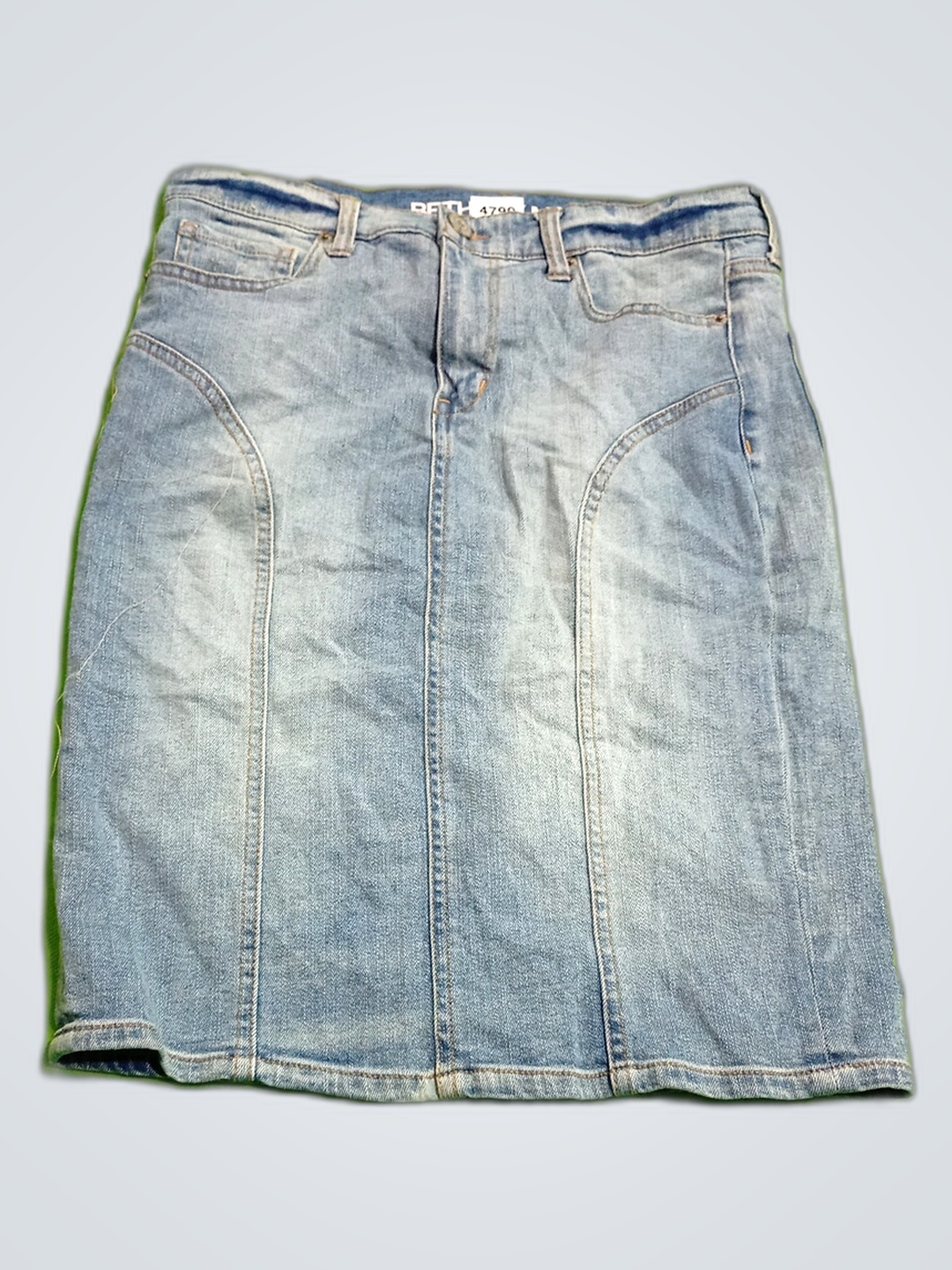 Falda mini de denin Mota