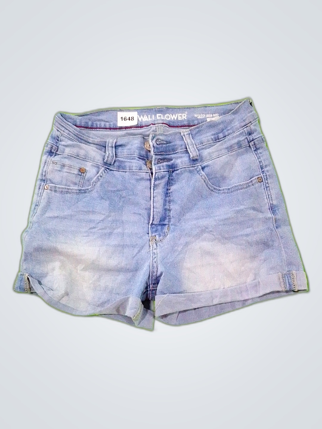 Shorts de mezclilla Wallflower